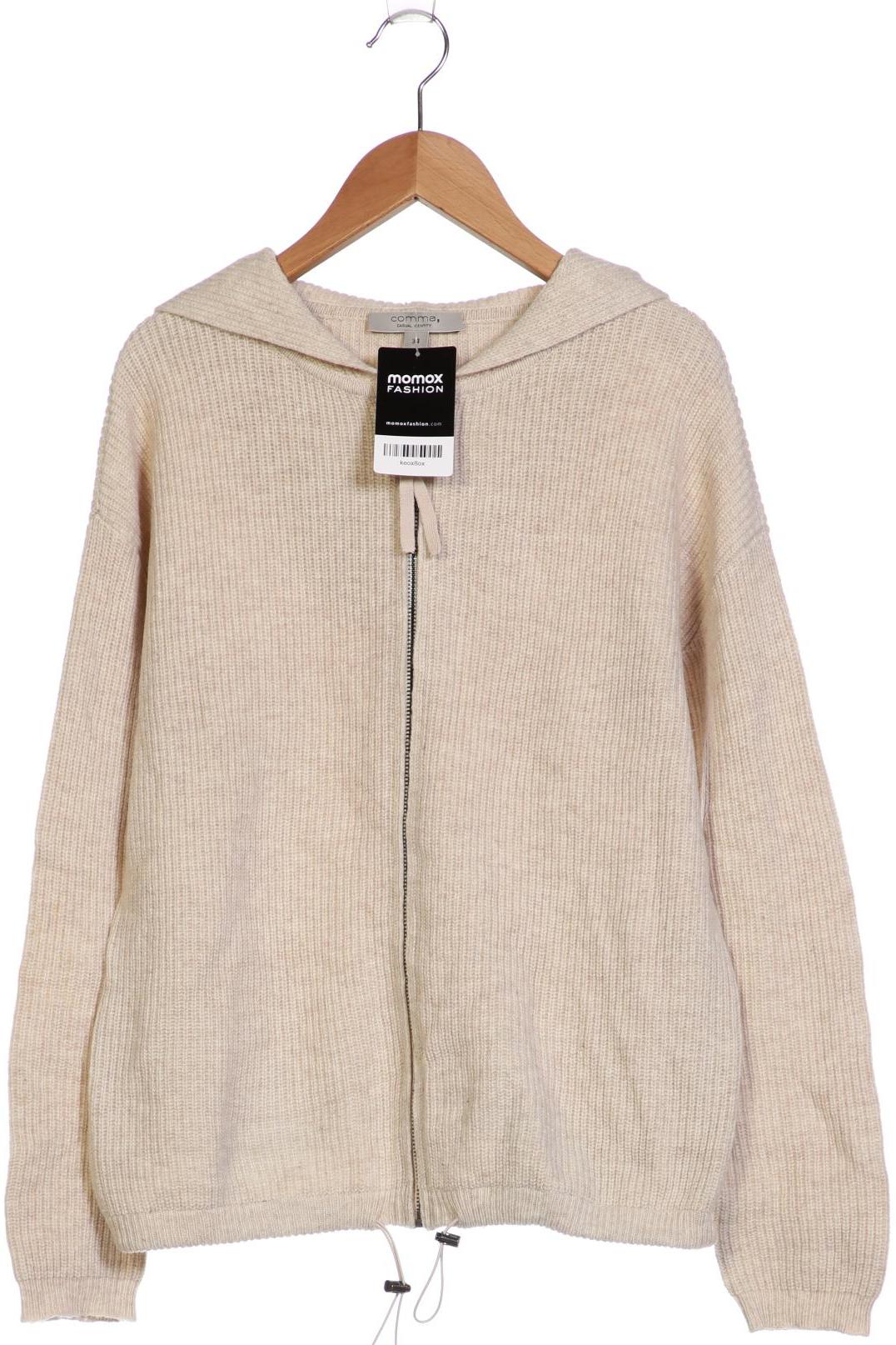 

Comma Damen Strickjacke, cremeweiß, Gr. 34