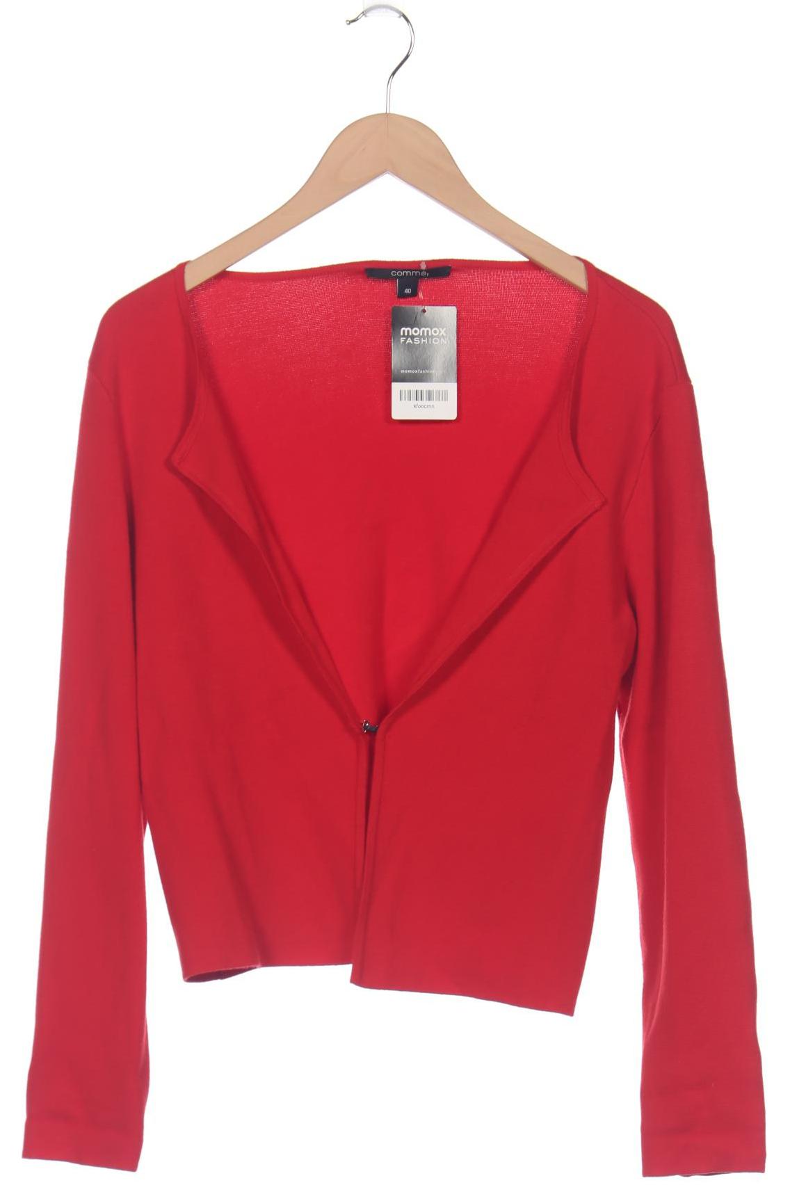 

Comma Damen Strickjacke, rot, Gr. 40