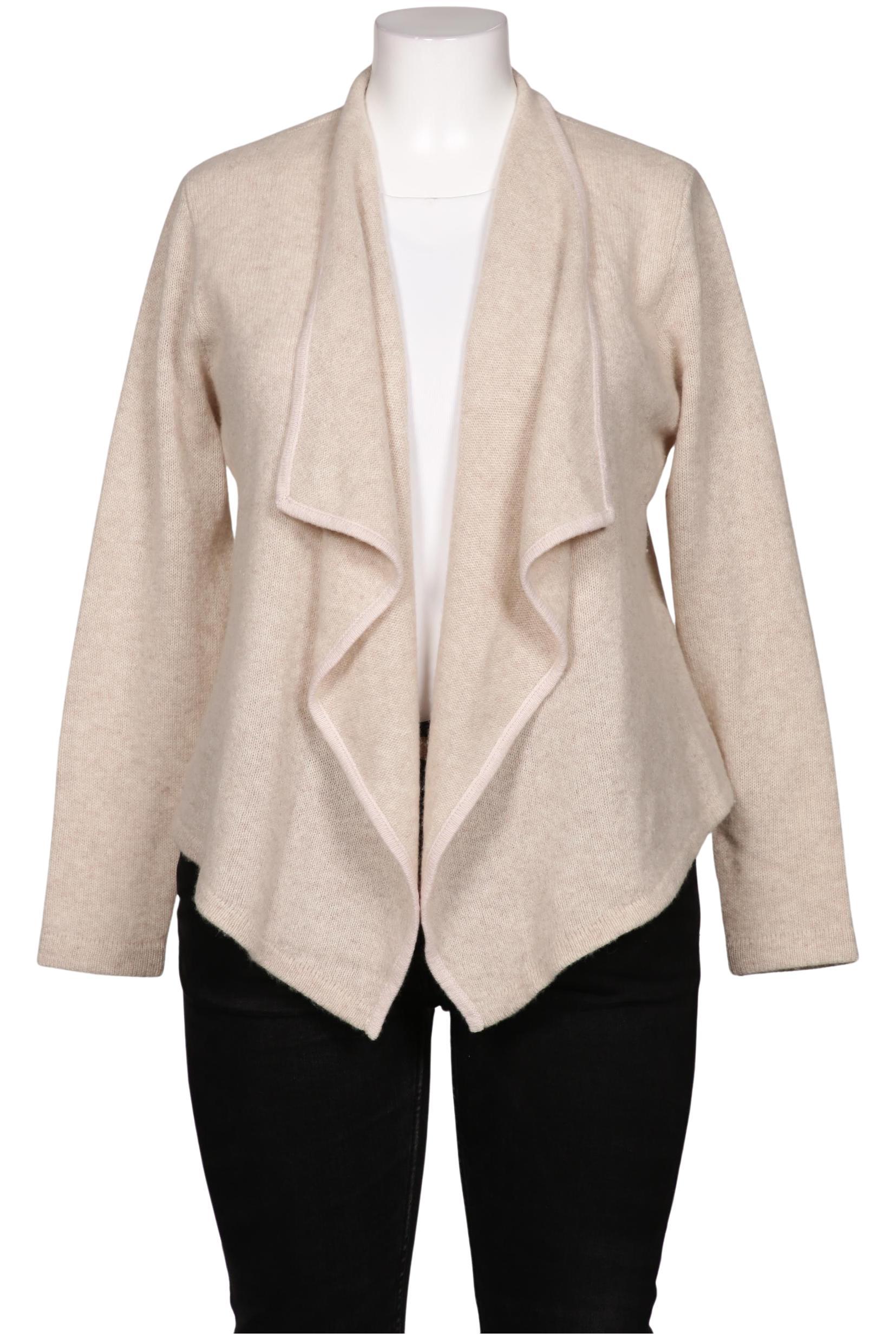 

Comma Damen Strickjacke, beige, Gr. 42