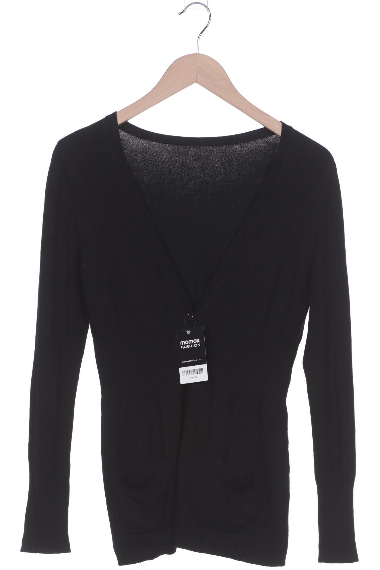 

Comma Damen Strickjacke, schwarz, Gr. 36