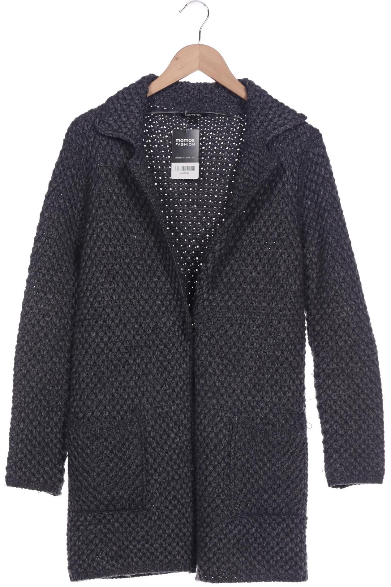 

Comma Damen Strickjacke, grau, Gr. 40