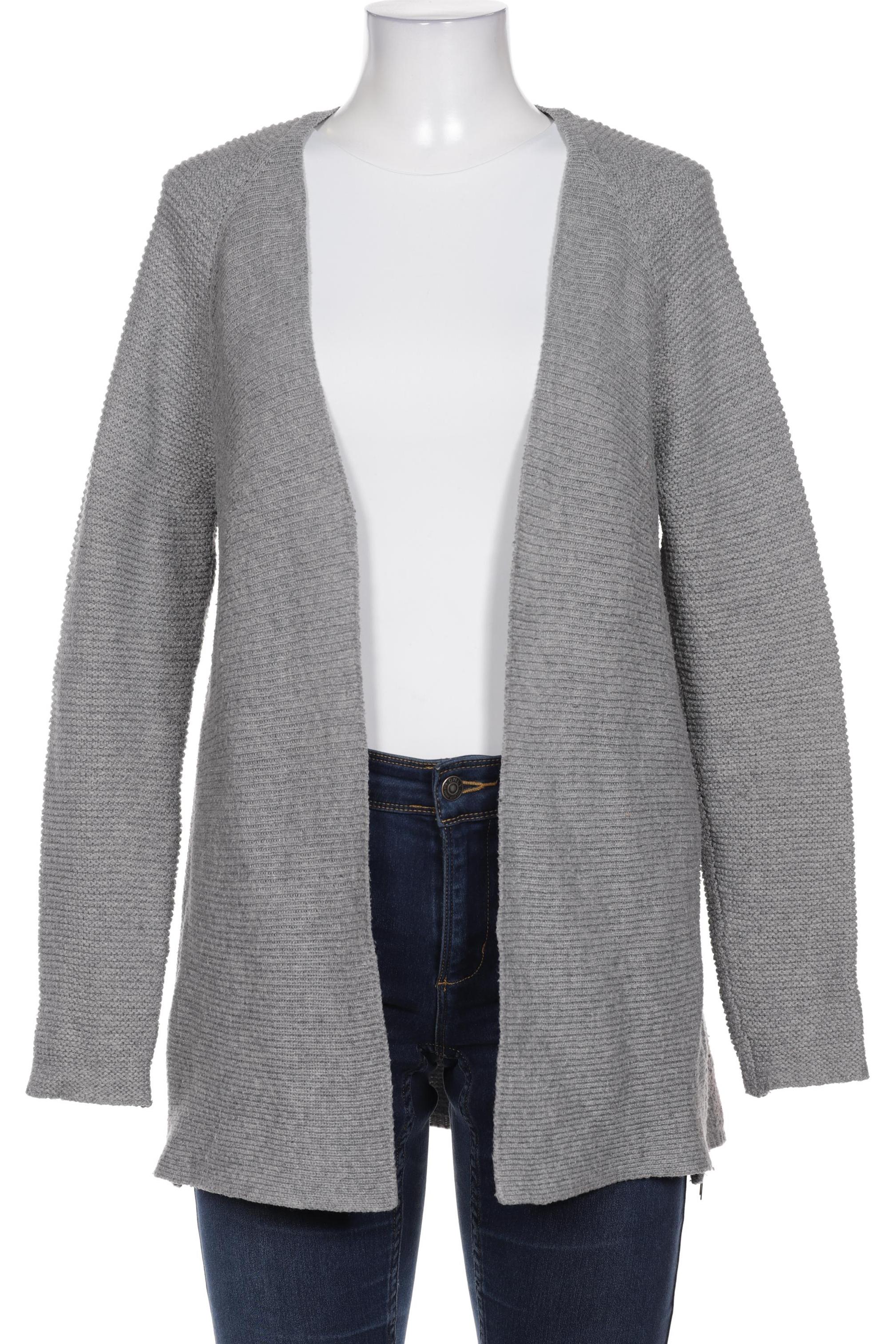 

Comma Damen Strickjacke, grau, Gr. 38