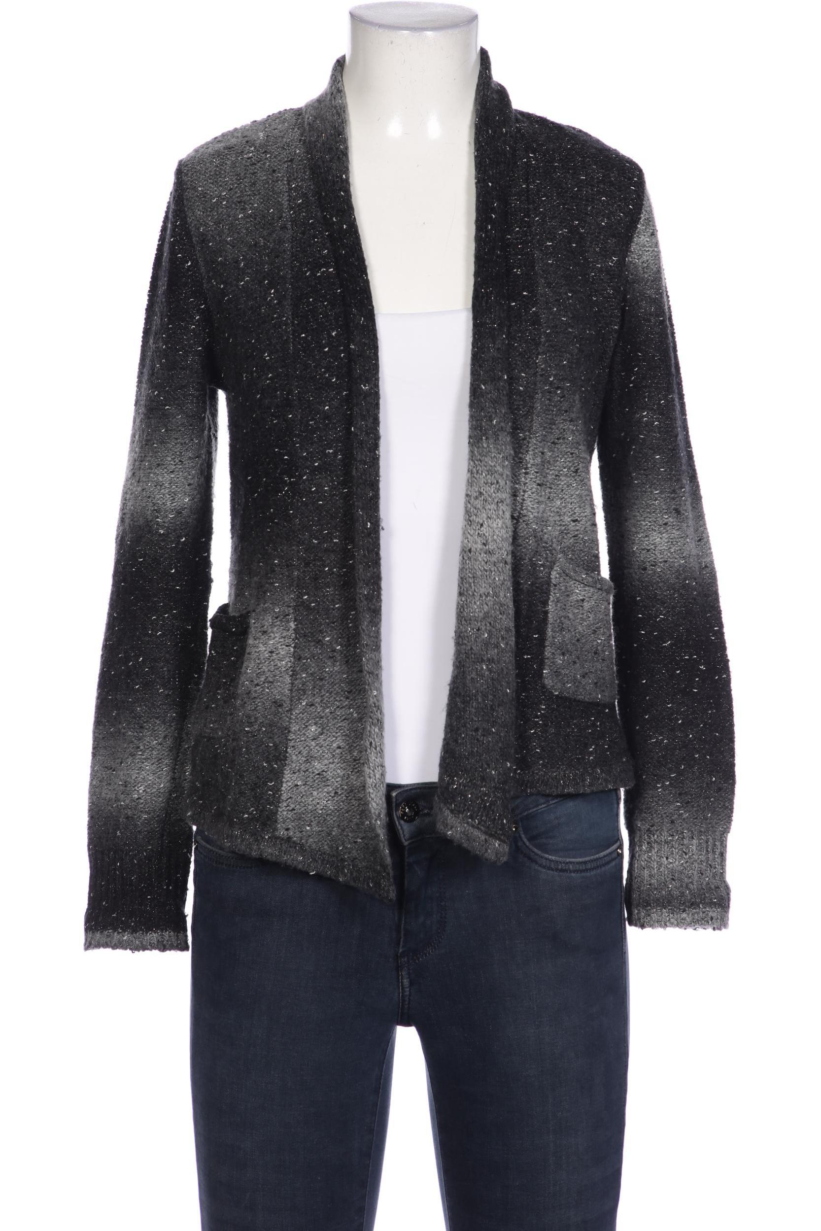 

Comma Damen Strickjacke, grau, Gr. 36