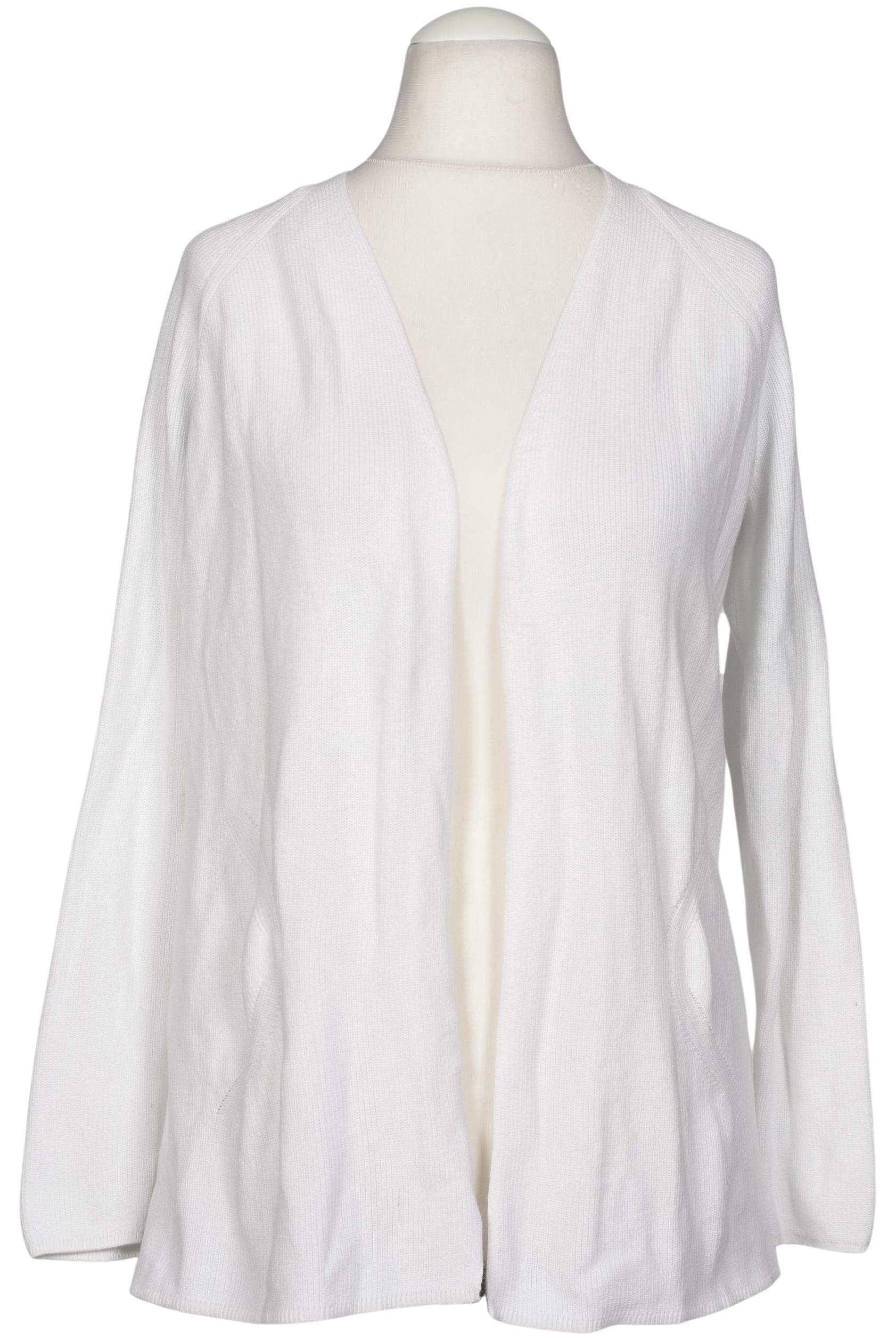 

Comma Damen Strickjacke, weiß, Gr. 38