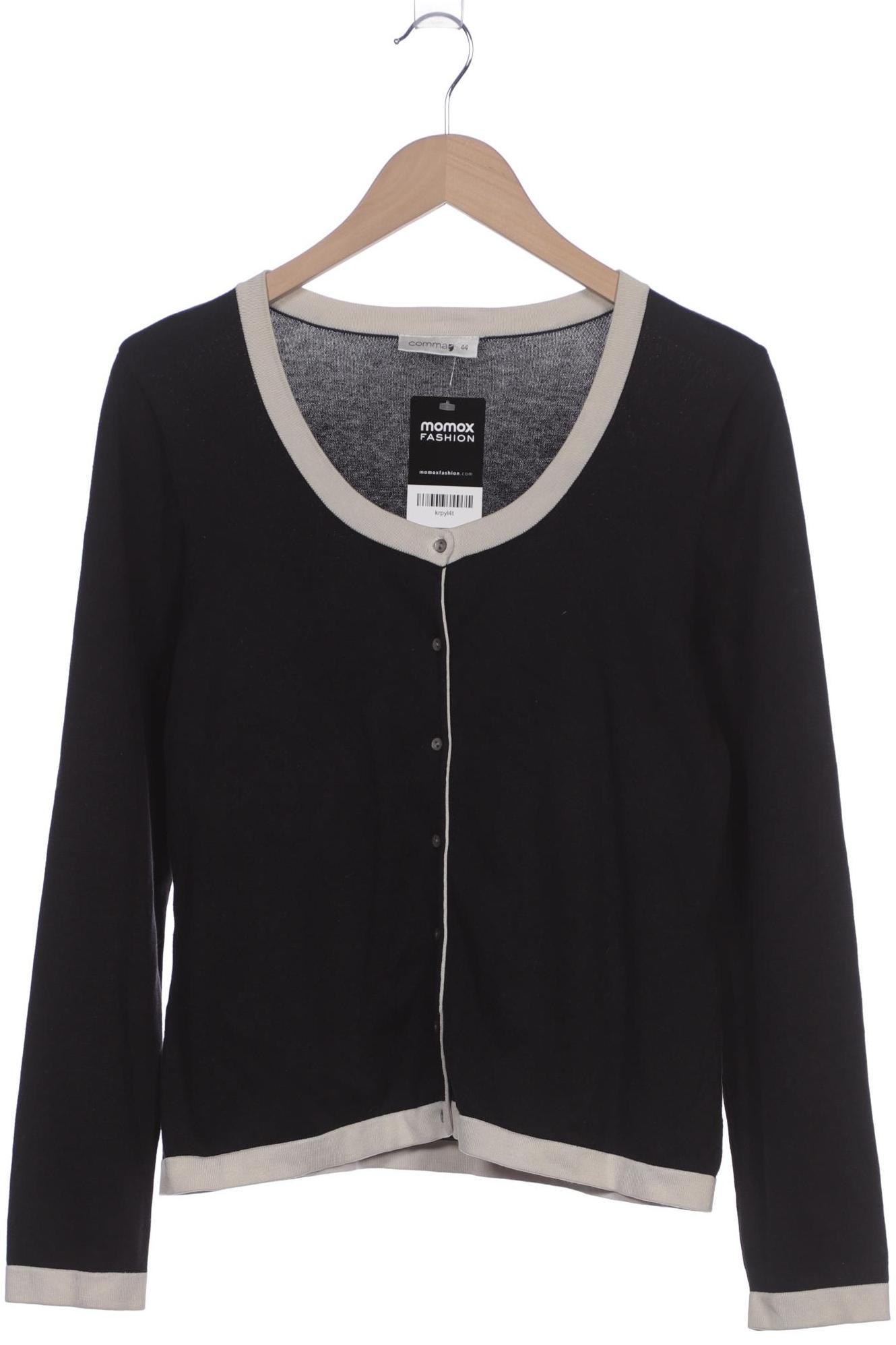 

Comma Damen Strickjacke, schwarz, Gr. 44