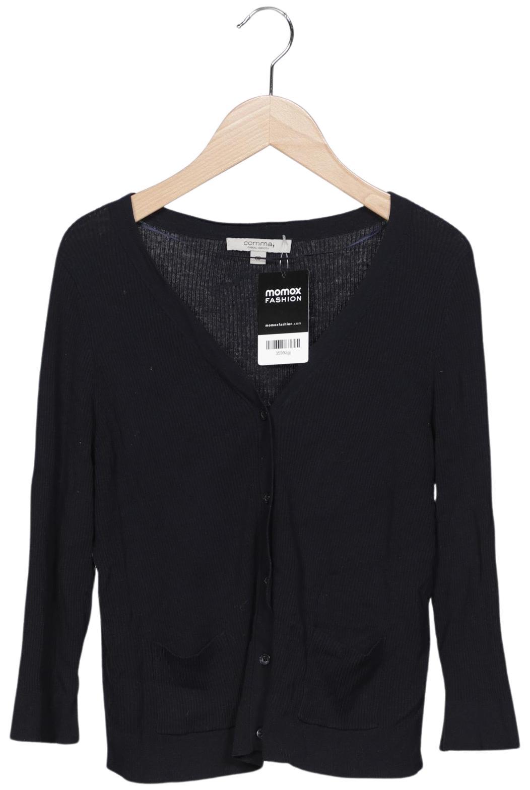 

Comma Damen Strickjacke, marineblau, Gr. 38