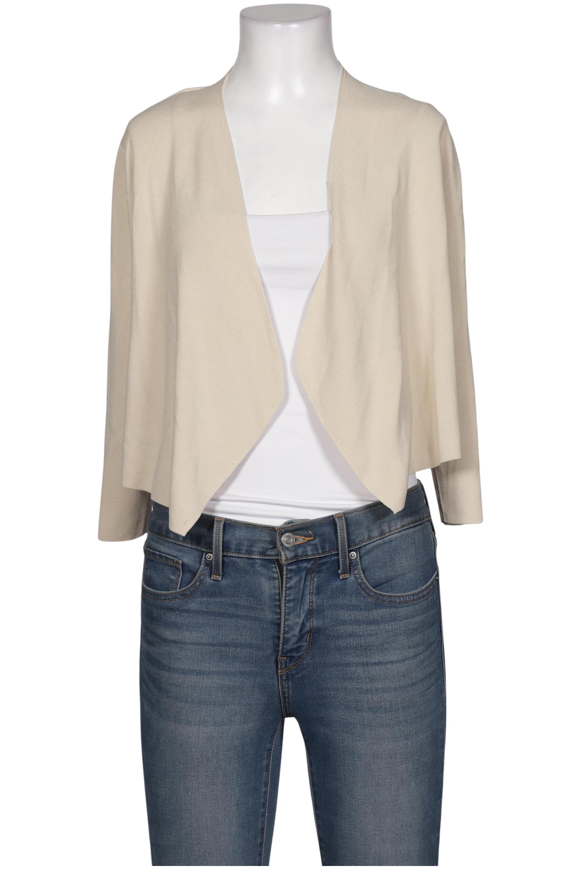 

Comma Damen Strickjacke, beige, Gr. 38