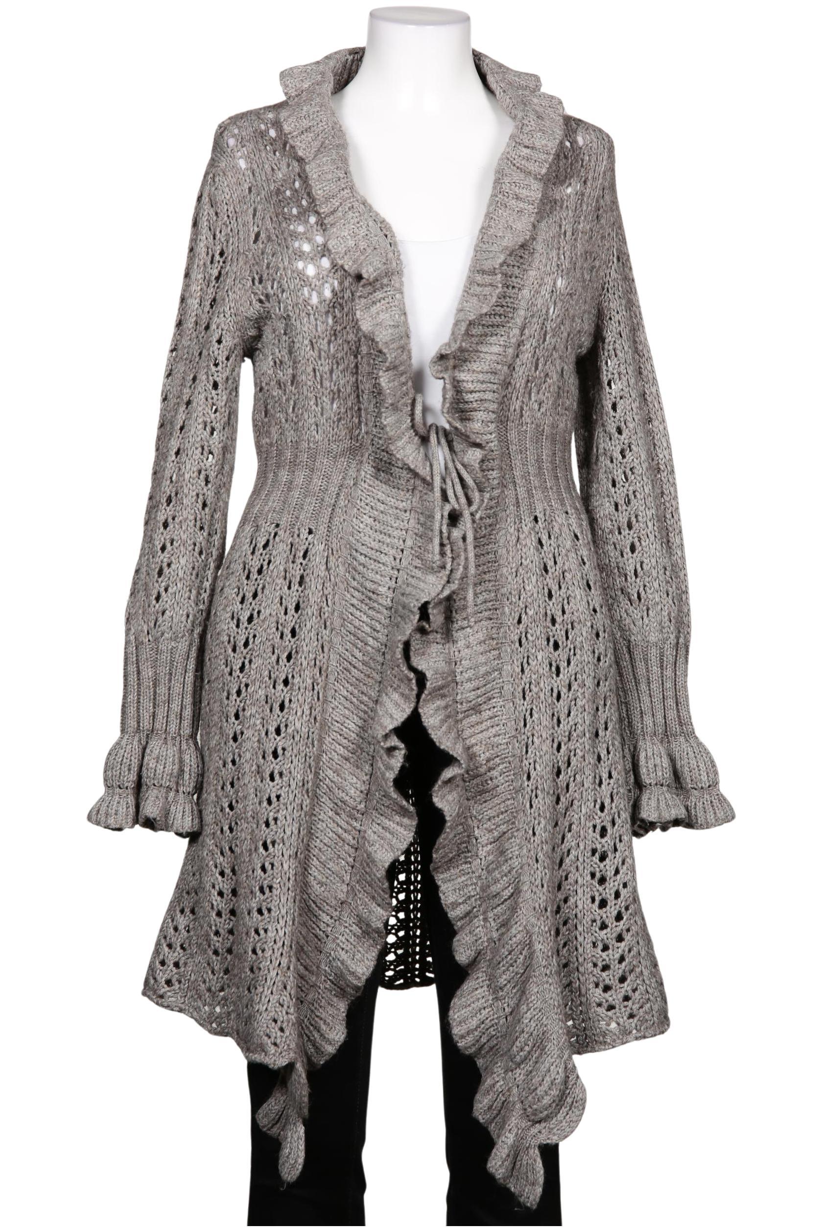 

Comma Damen Strickjacke, grau, Gr. 44