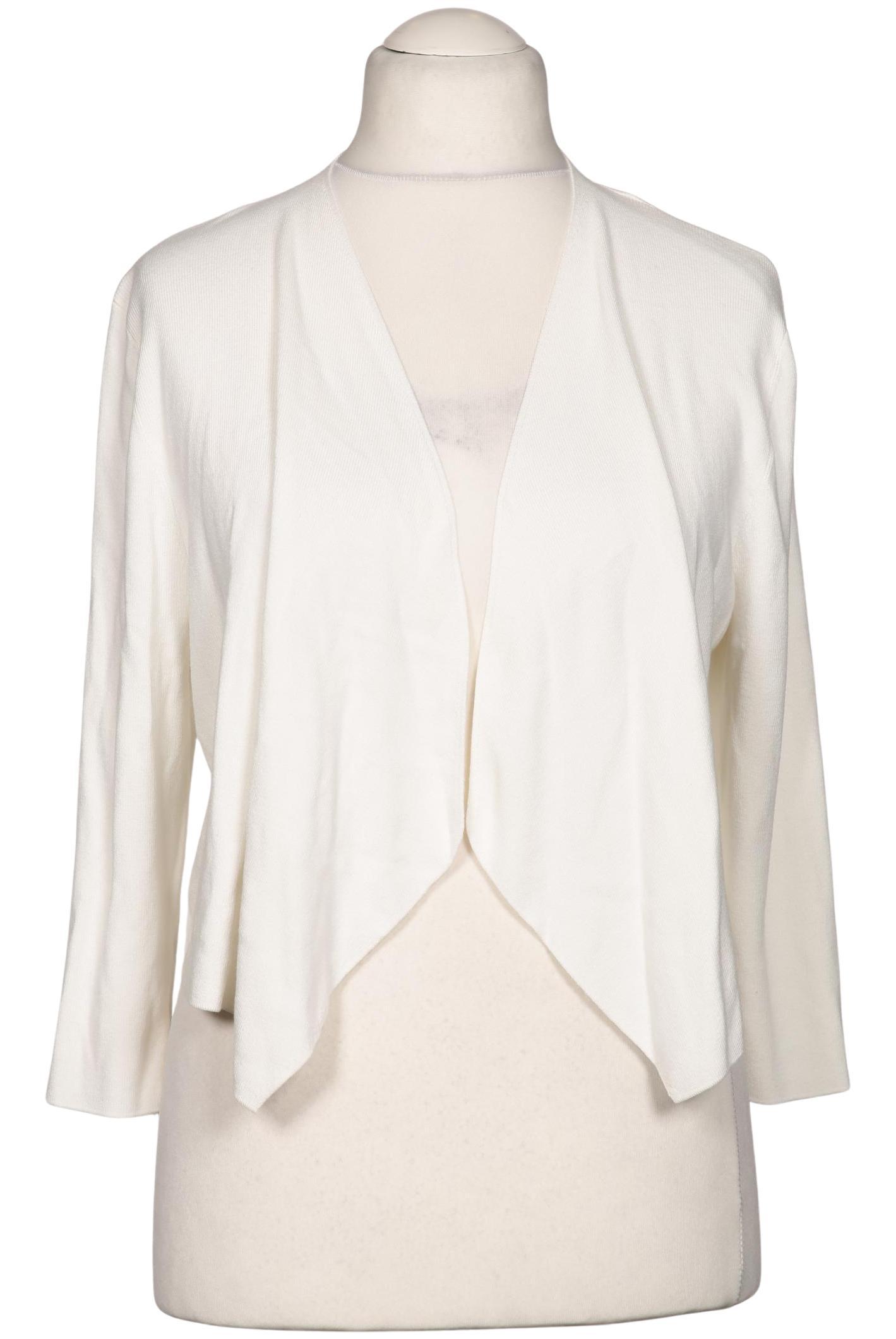 

Comma Damen Strickjacke, weiß, Gr. 42