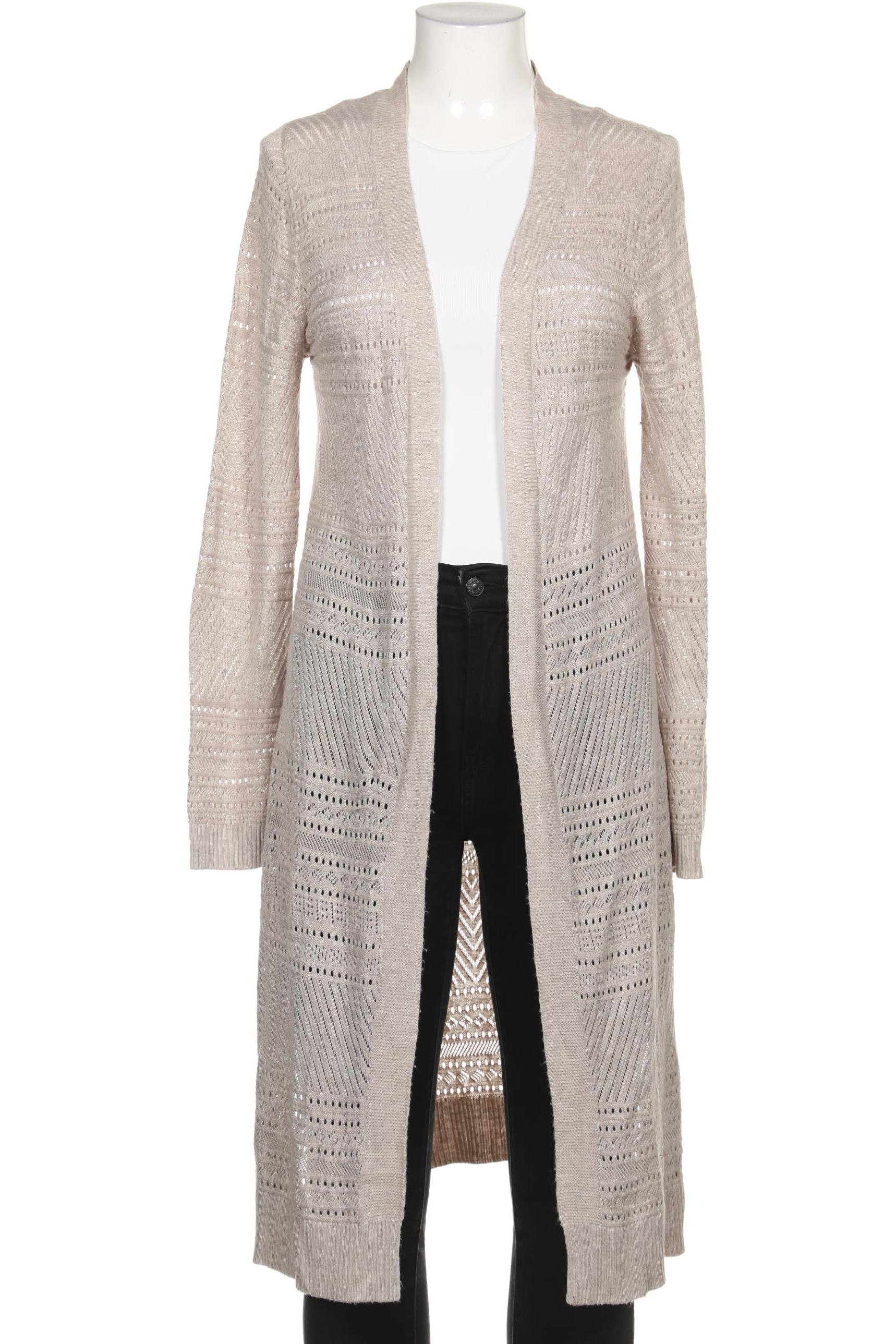 

Comma Damen Strickjacke, beige, Gr. 40