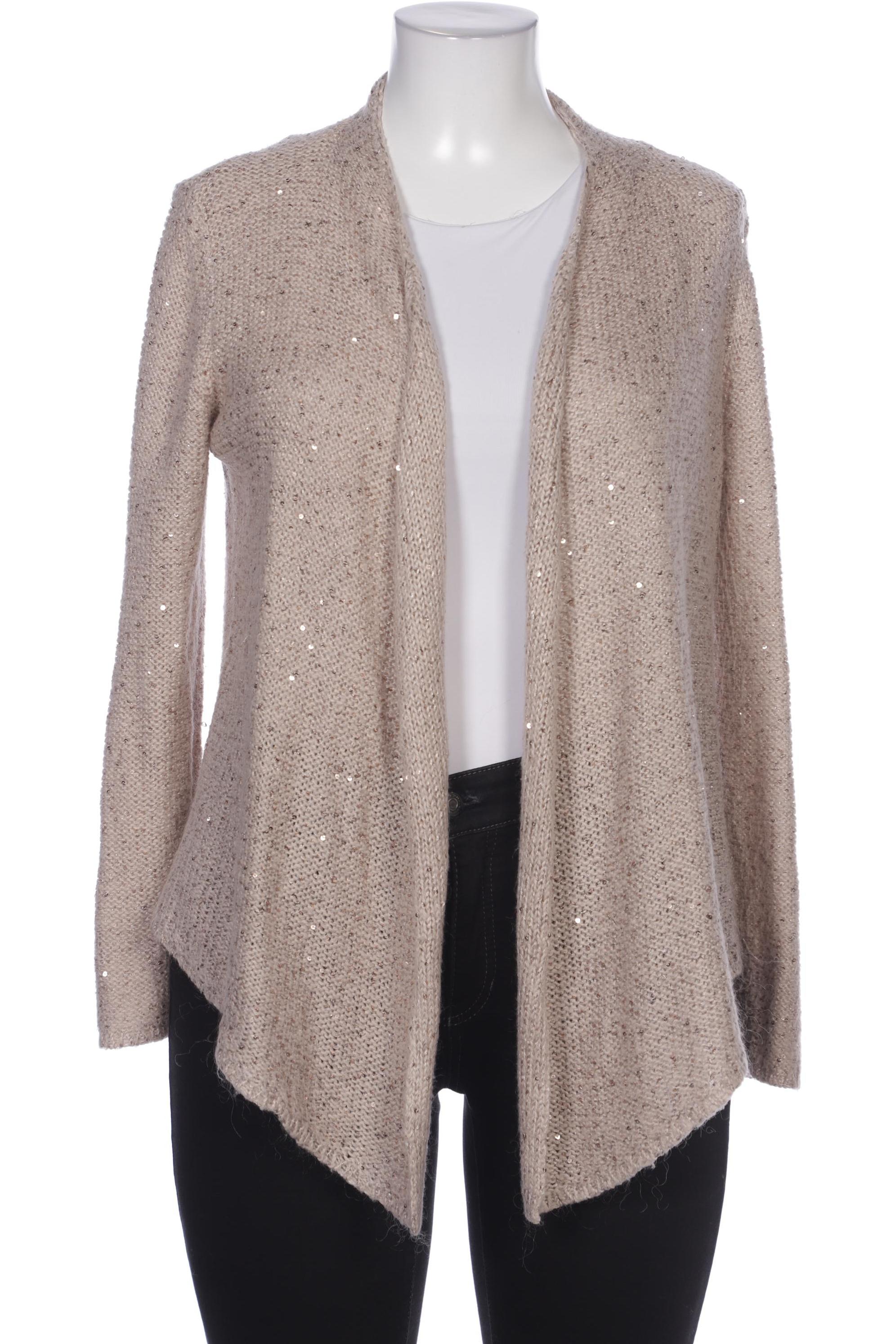 

Comma Damen Strickjacke, beige, Gr. 42