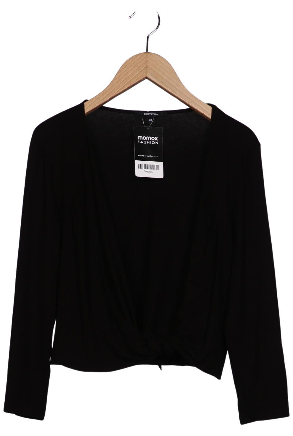 

Comma Damen Strickjacke, schwarz, Gr. 38