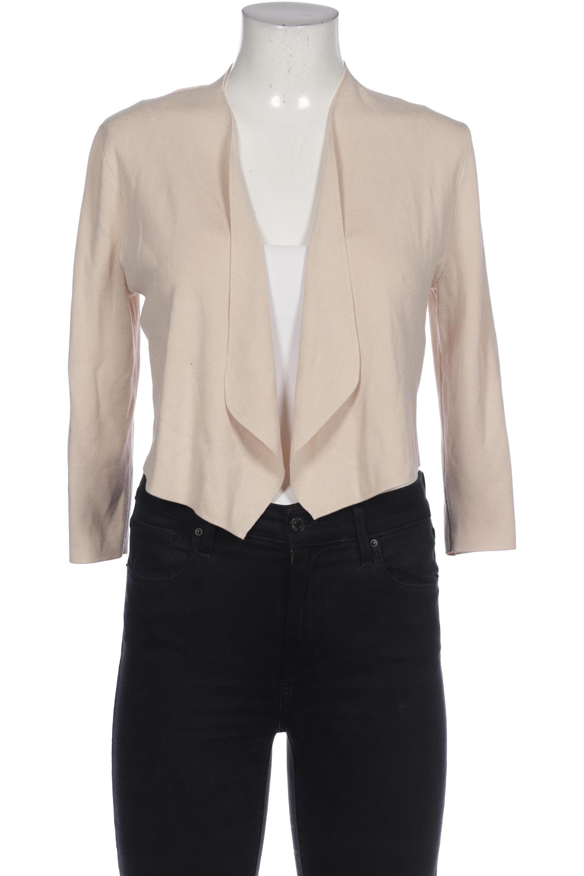 

Comma Damen Strickjacke, beige, Gr. 38