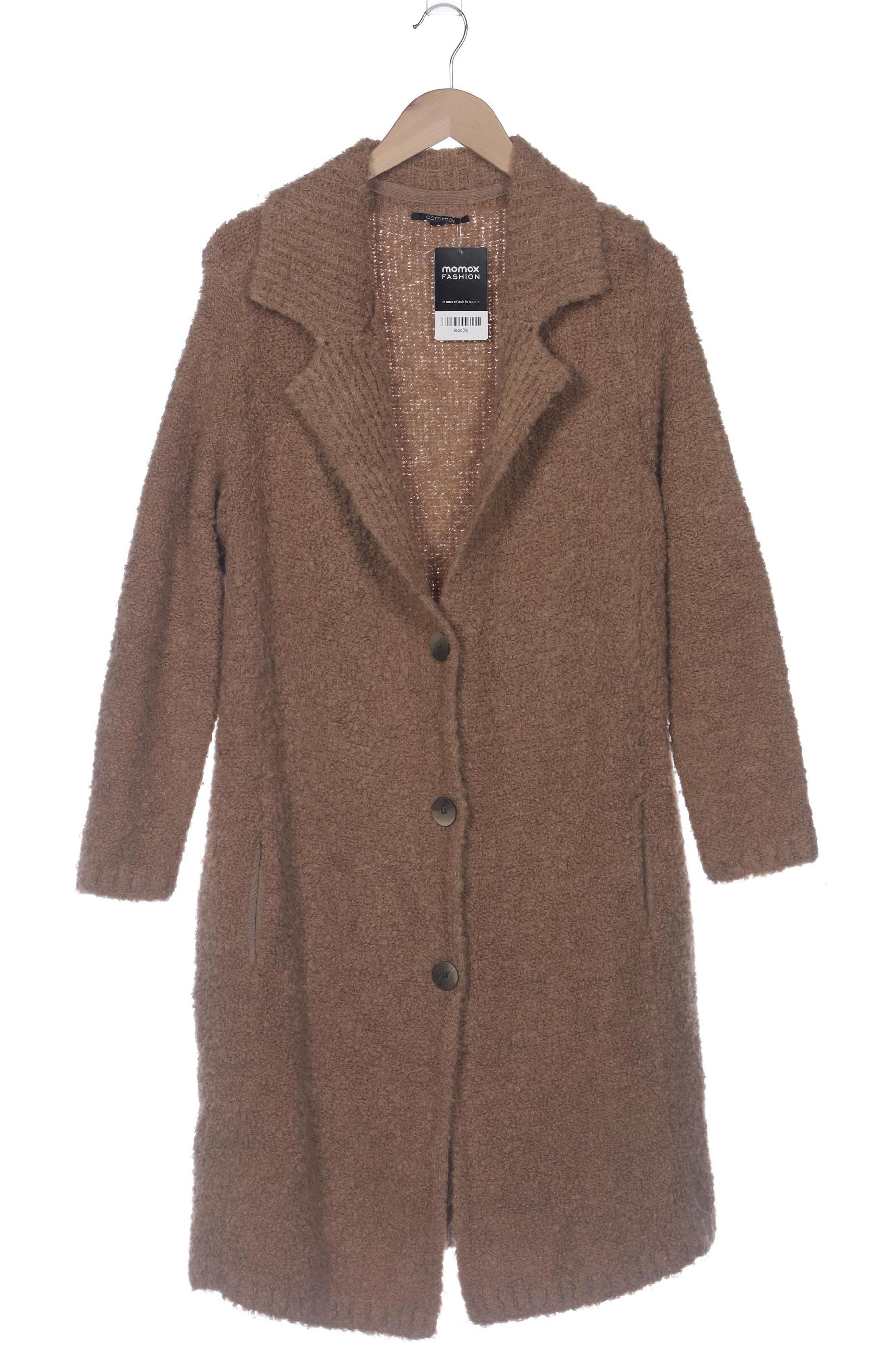 

Comma Damen Strickjacke, beige, Gr. 38