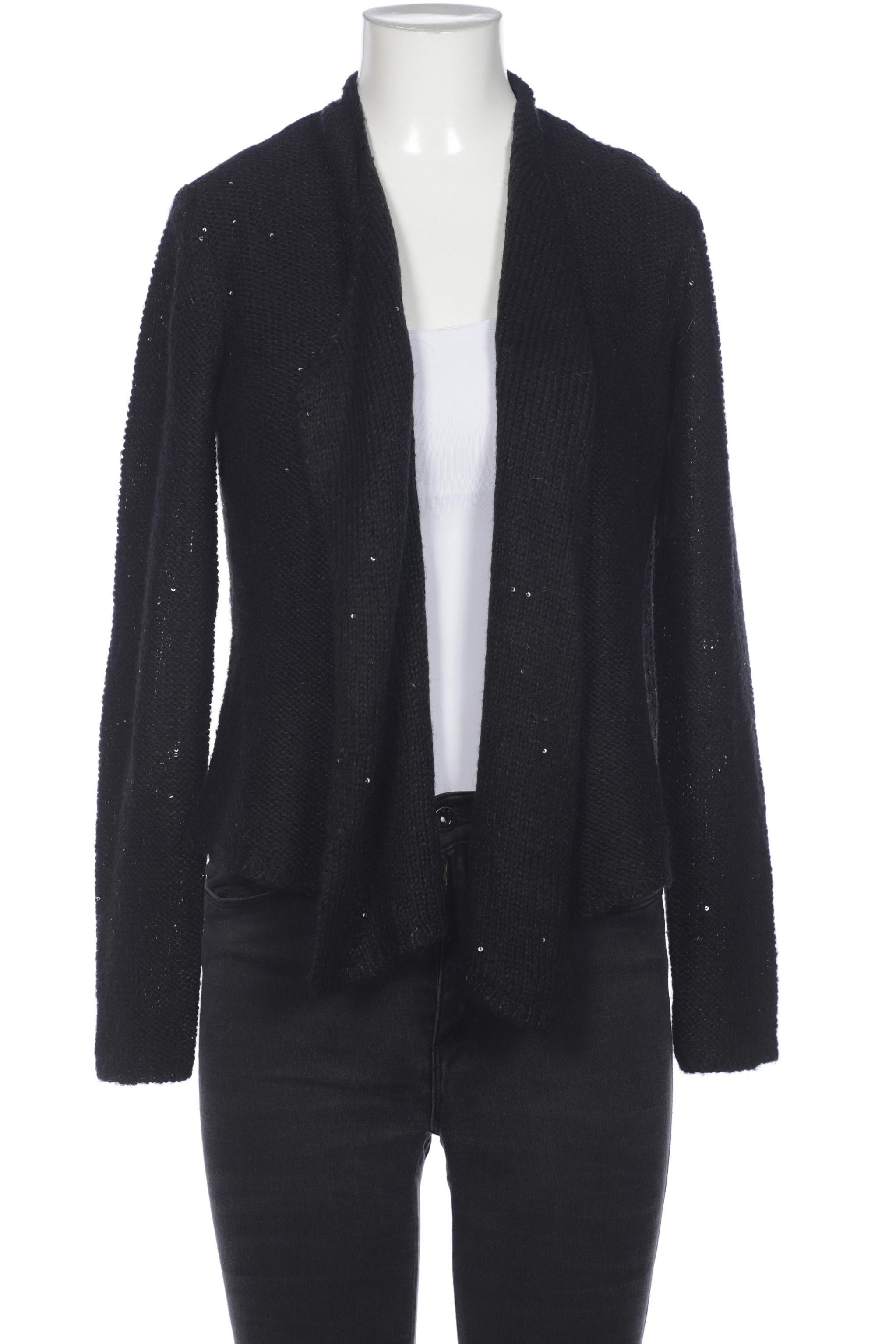 

Comma Damen Strickjacke, schwarz, Gr. 36