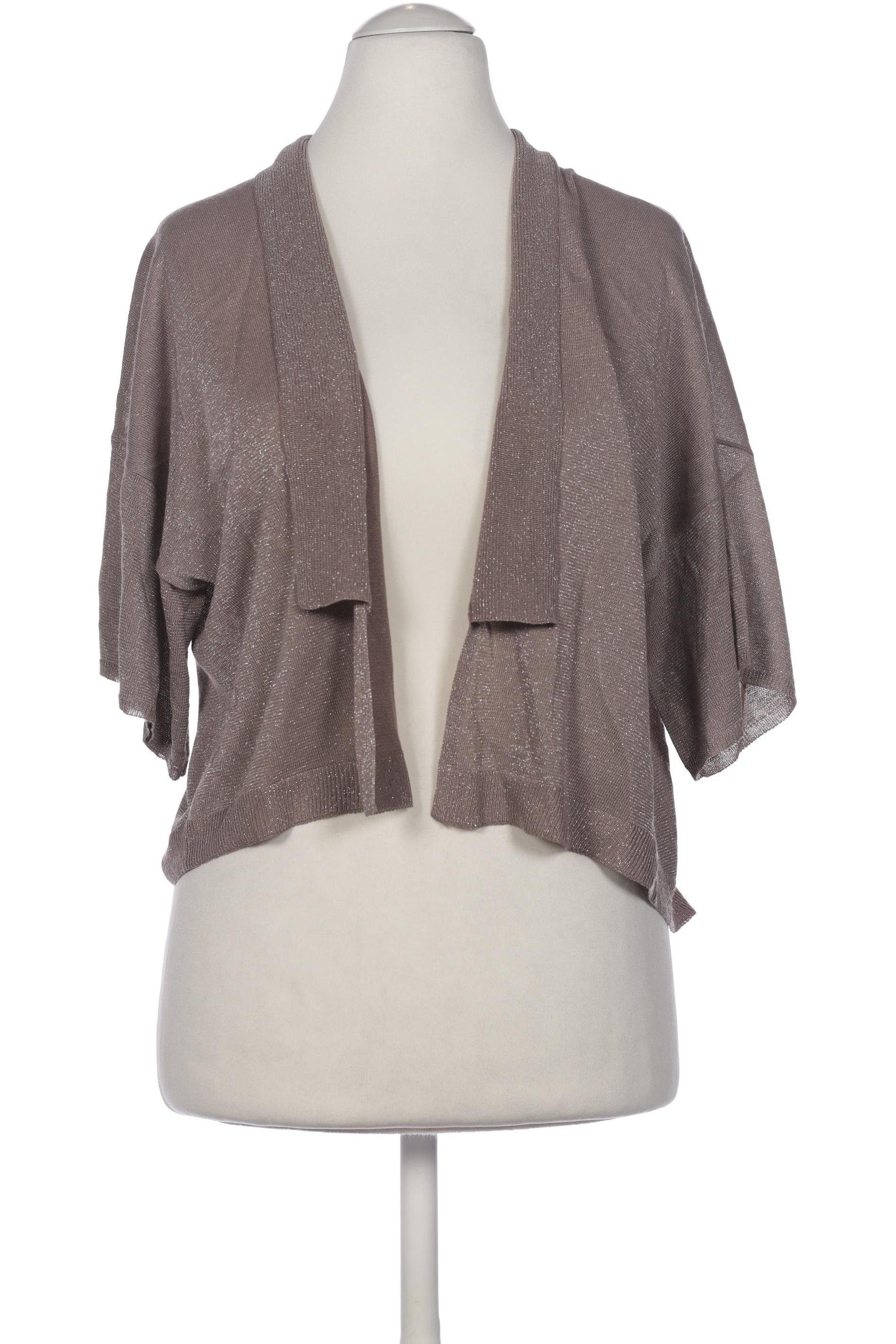 

Comma Damen Strickjacke, beige, Gr. 38