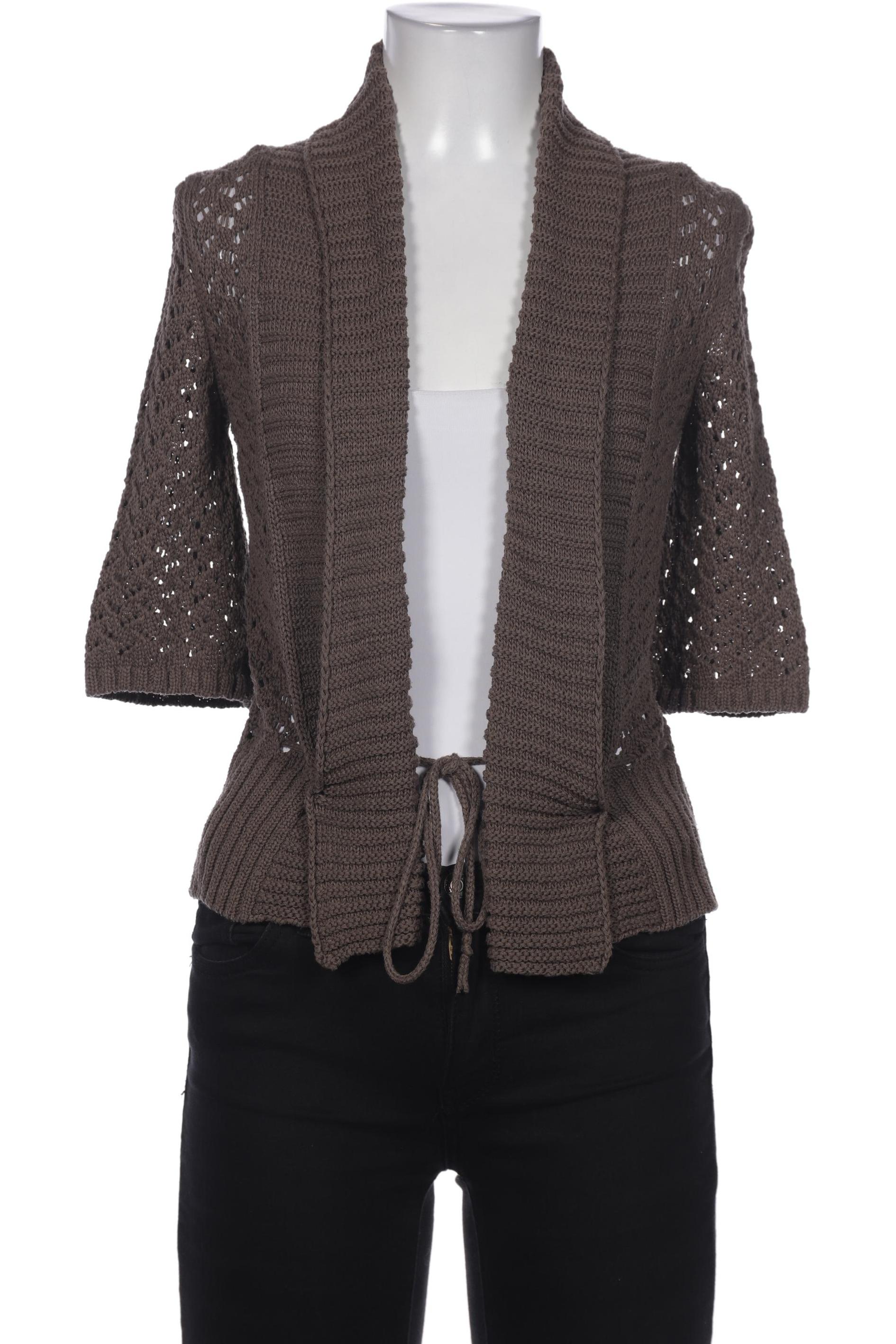 

Comma Damen Strickjacke, braun, Gr. 34