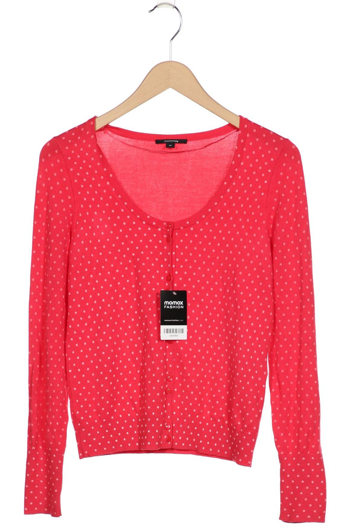 

Comma Damen Strickjacke, pink, Gr. 36