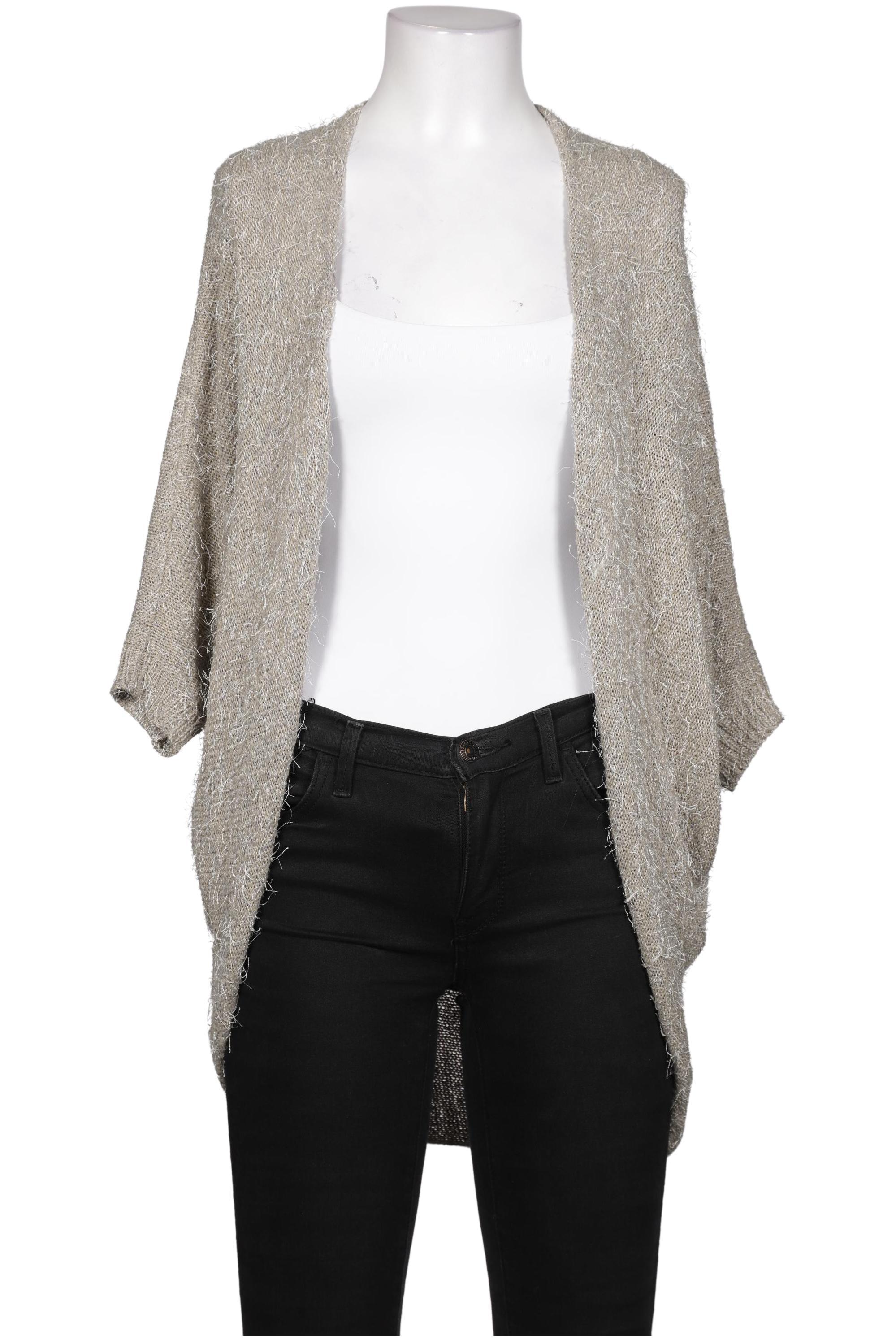 

Comma Damen Strickjacke, beige, Gr. 34