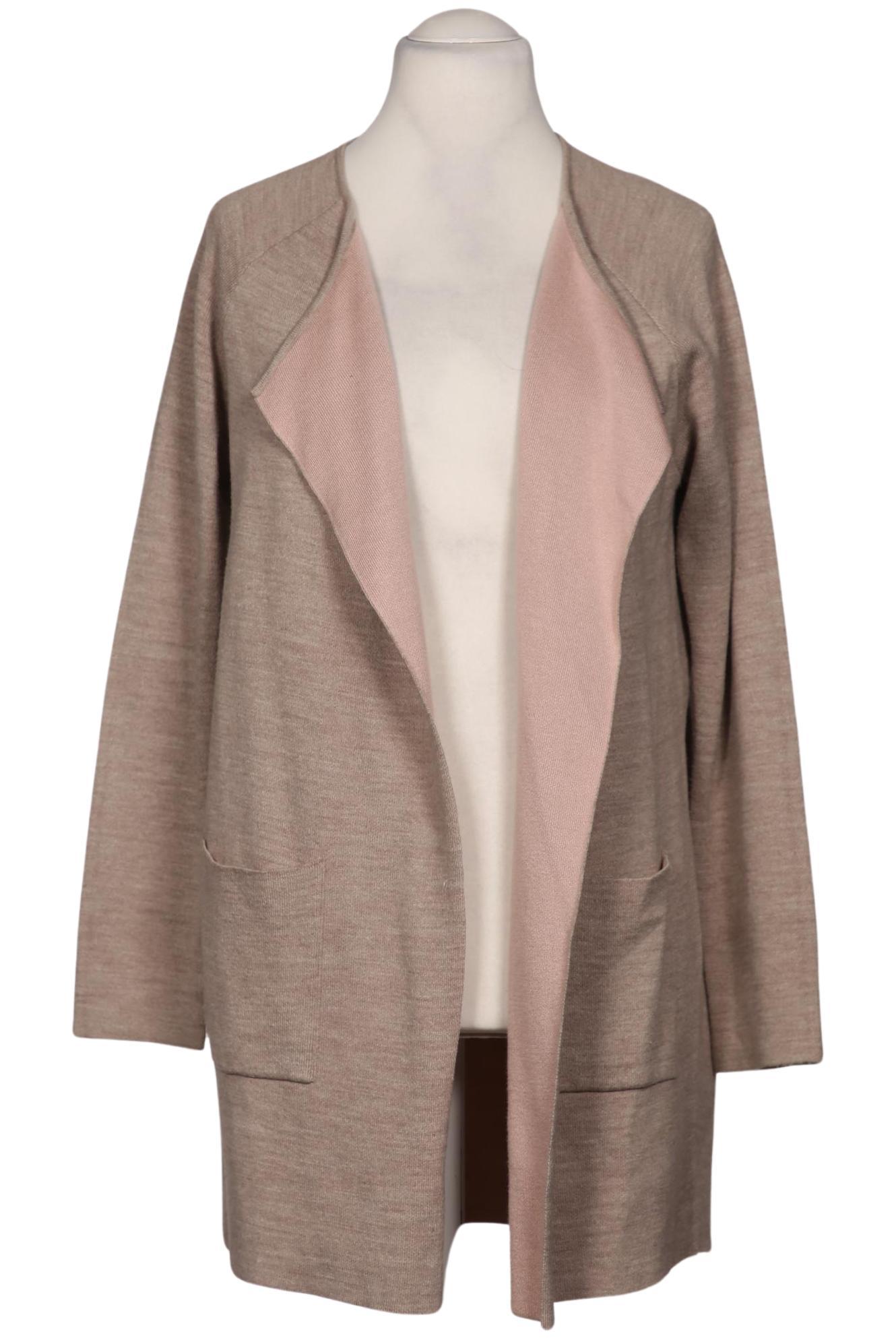 

Comma Damen Strickjacke, beige, Gr. 40