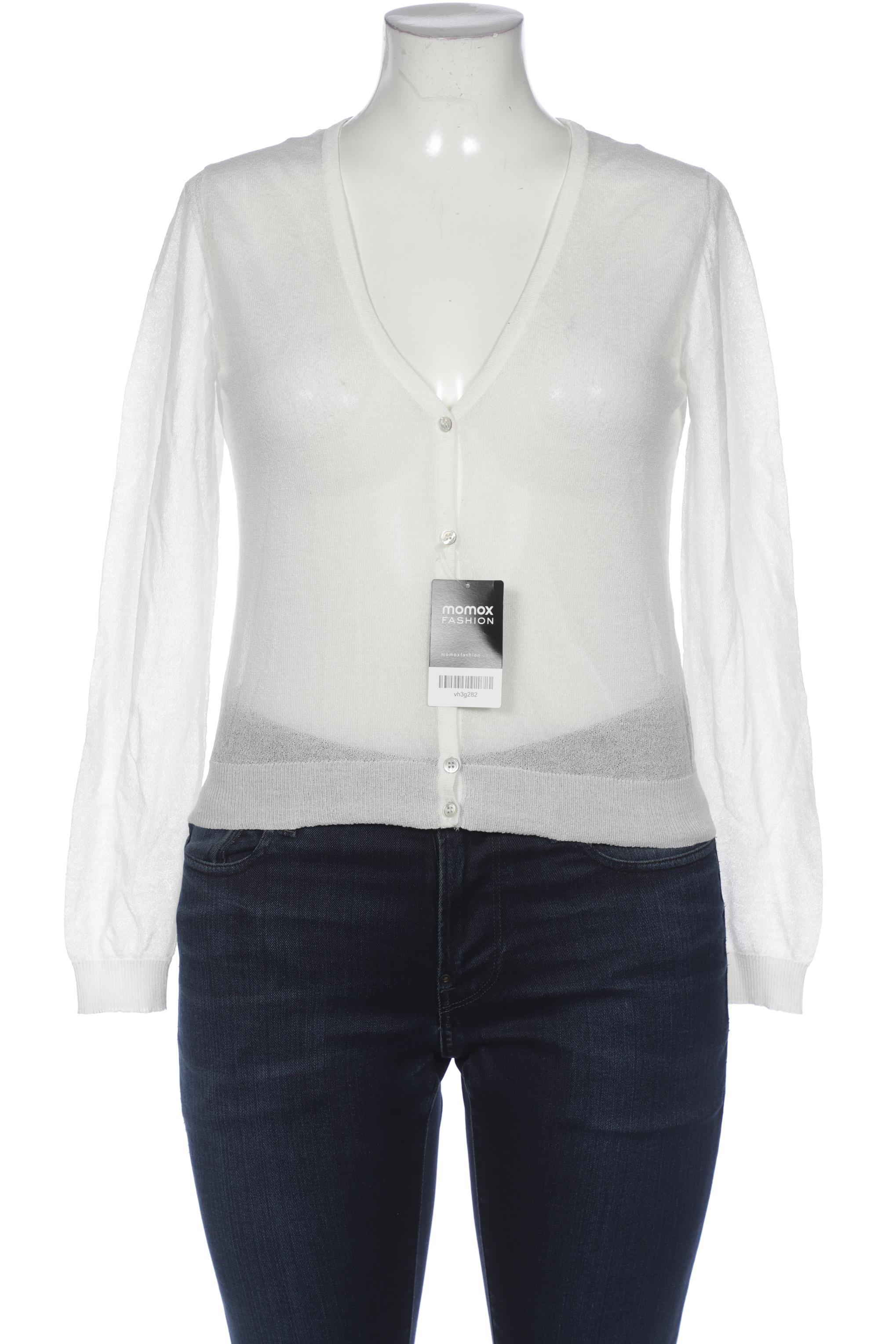 

Comma Damen Strickjacke, weiß, Gr. 42
