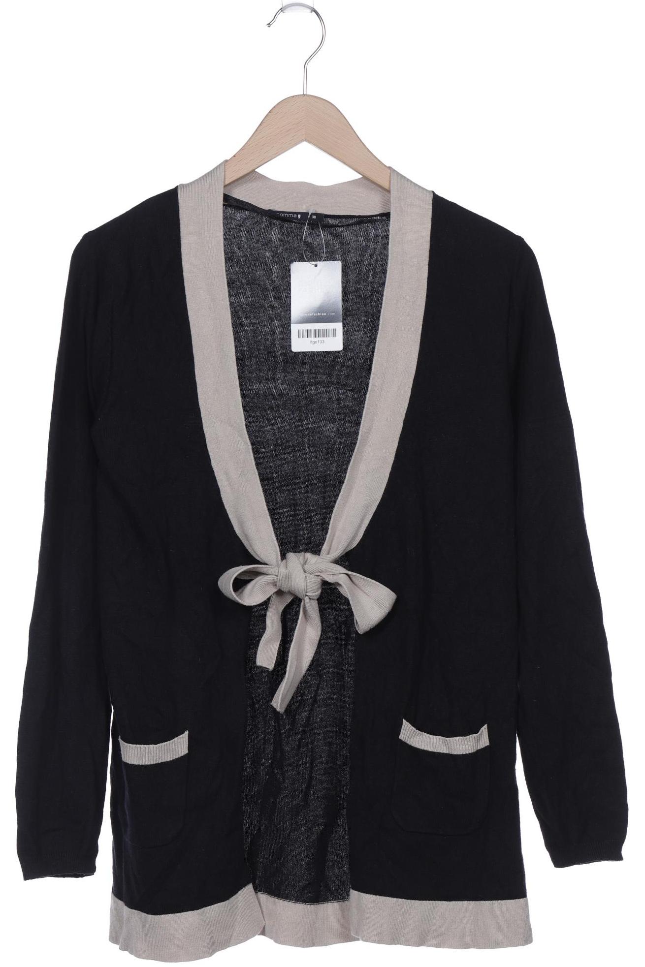

Comma Damen Strickjacke, schwarz, Gr. 38
