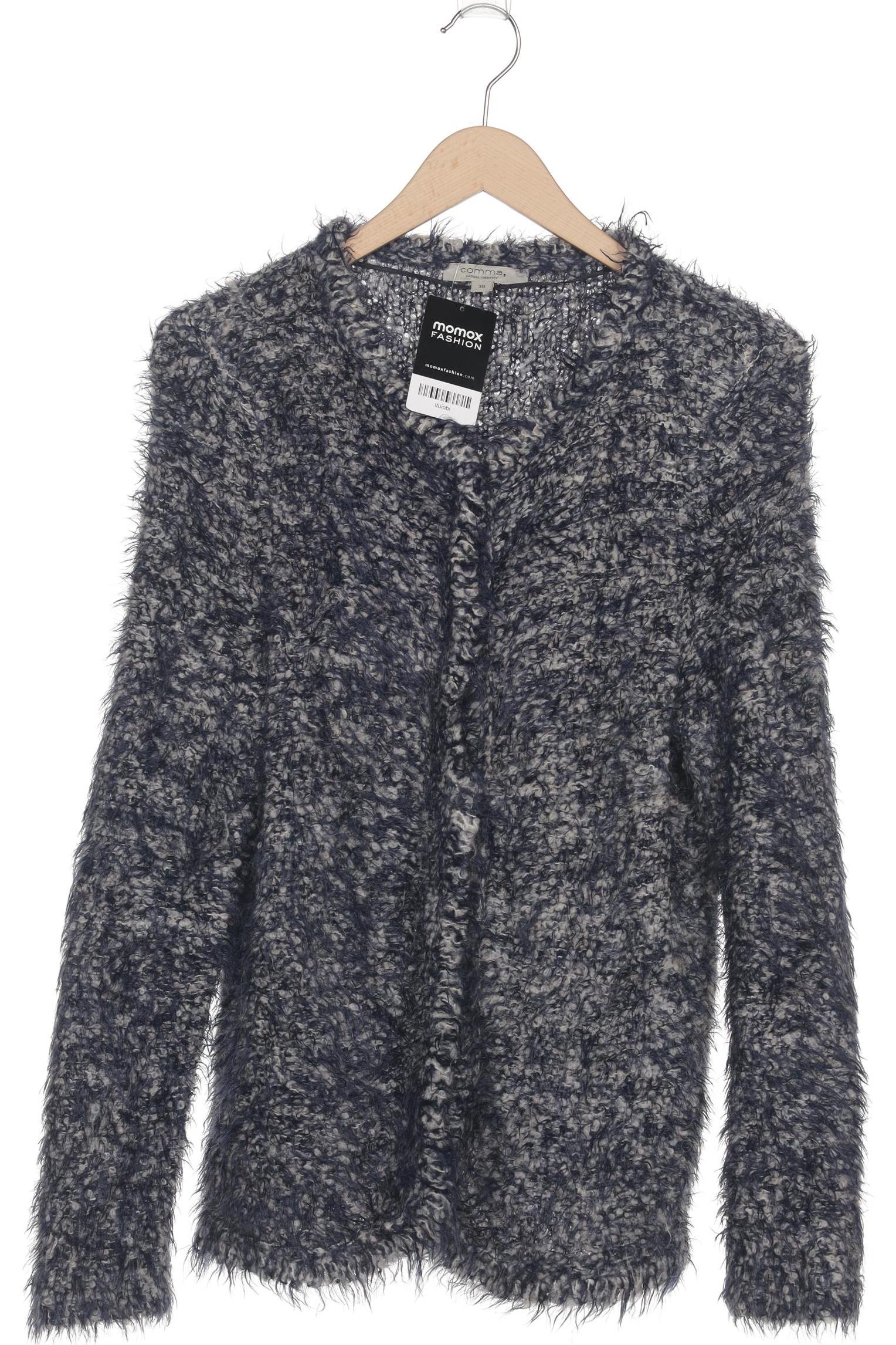 

Comma Damen Strickjacke, marineblau, Gr. 38