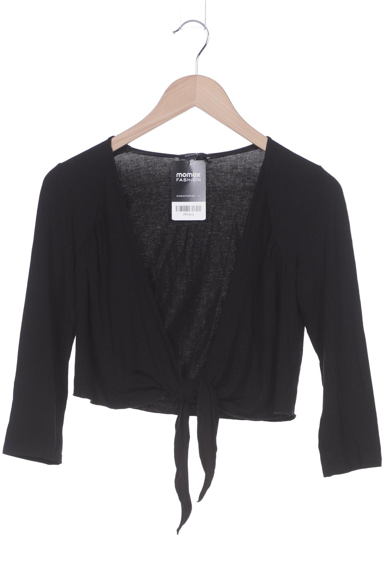 

Comma Damen Strickjacke, schwarz, Gr. 34