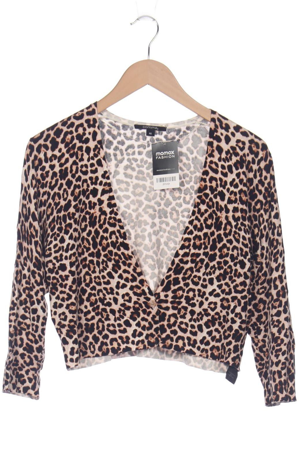 

Comma Damen Strickjacke, mehrfarbig, Gr. 40