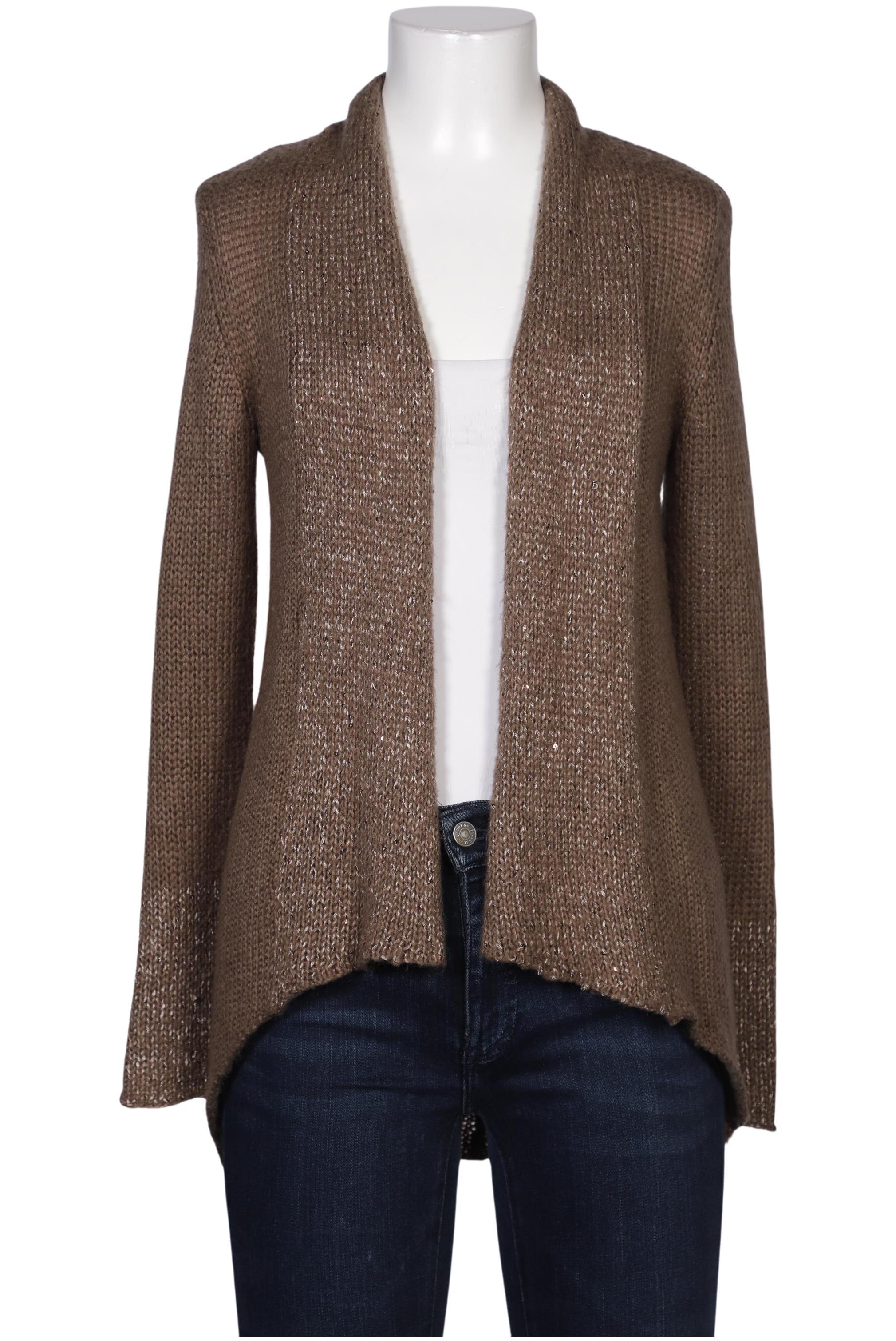 

Comma Damen Strickjacke, braun, Gr. 36