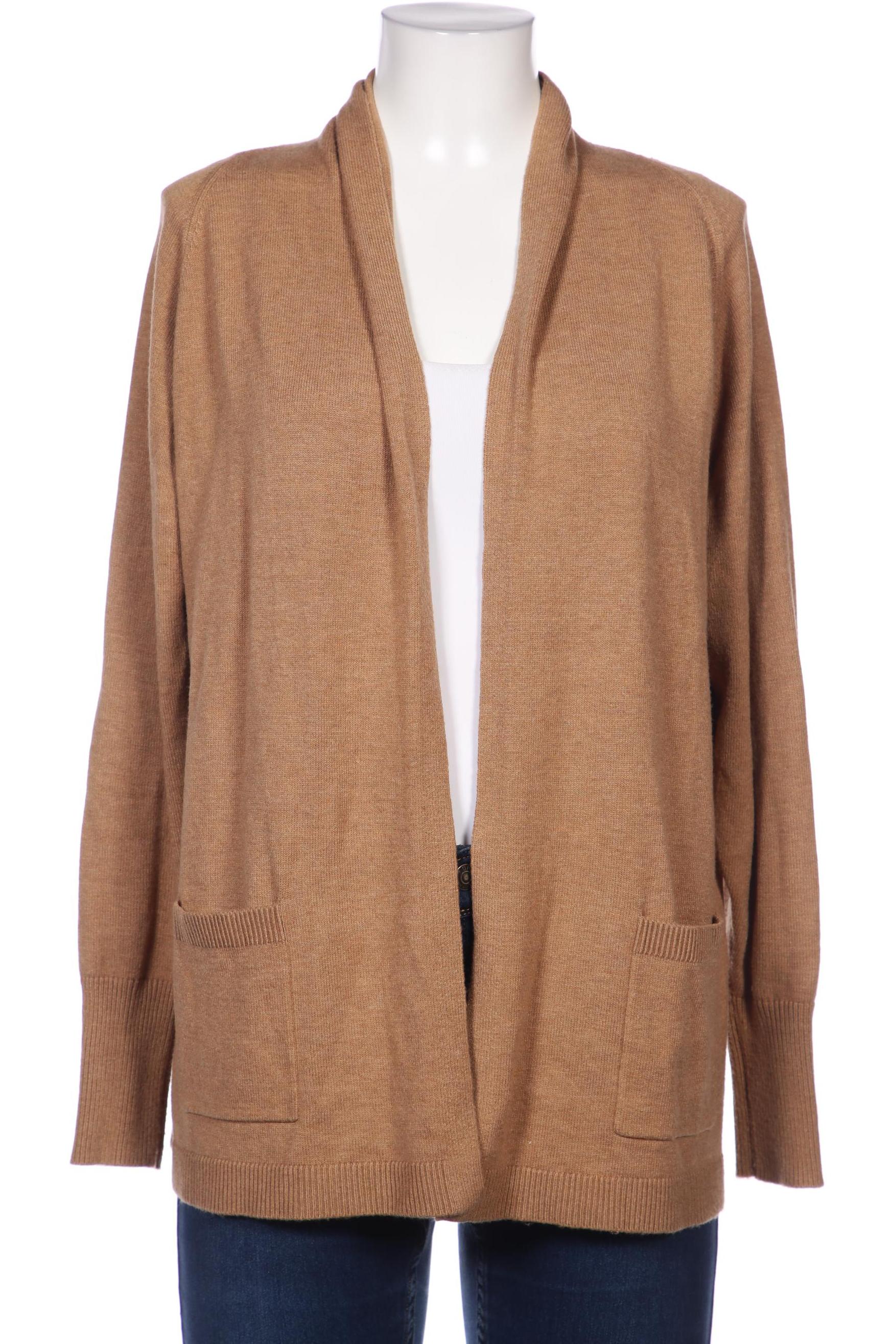 

Comma Damen Strickjacke, beige, Gr. 38