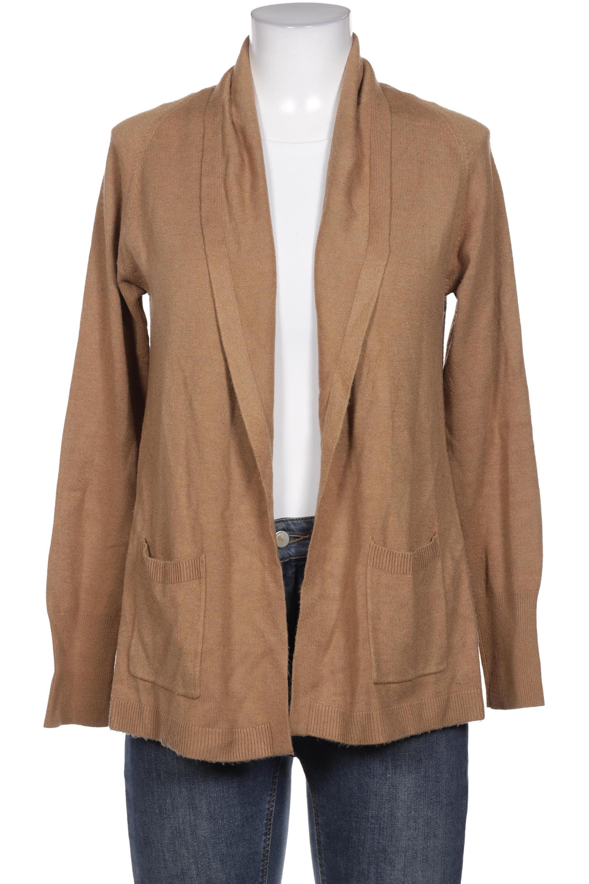 

Comma Damen Strickjacke, beige, Gr. 36