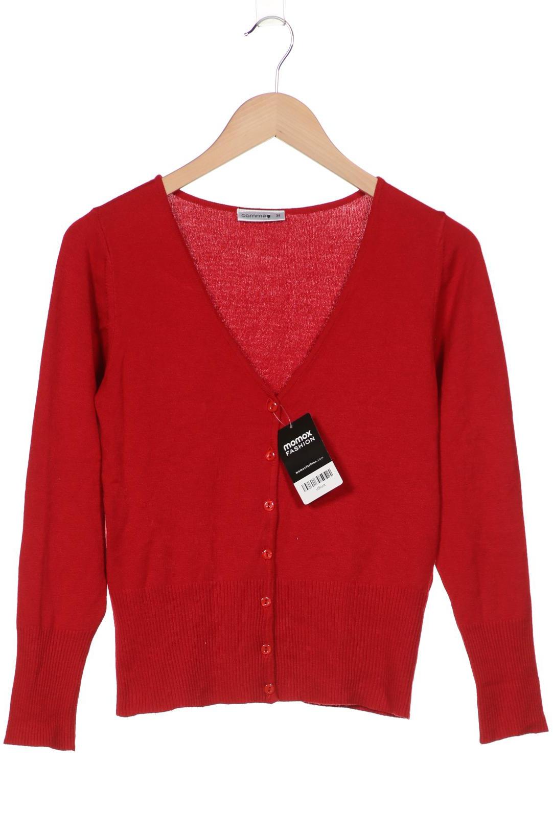 

Comma Damen Strickjacke, rot, Gr. 36