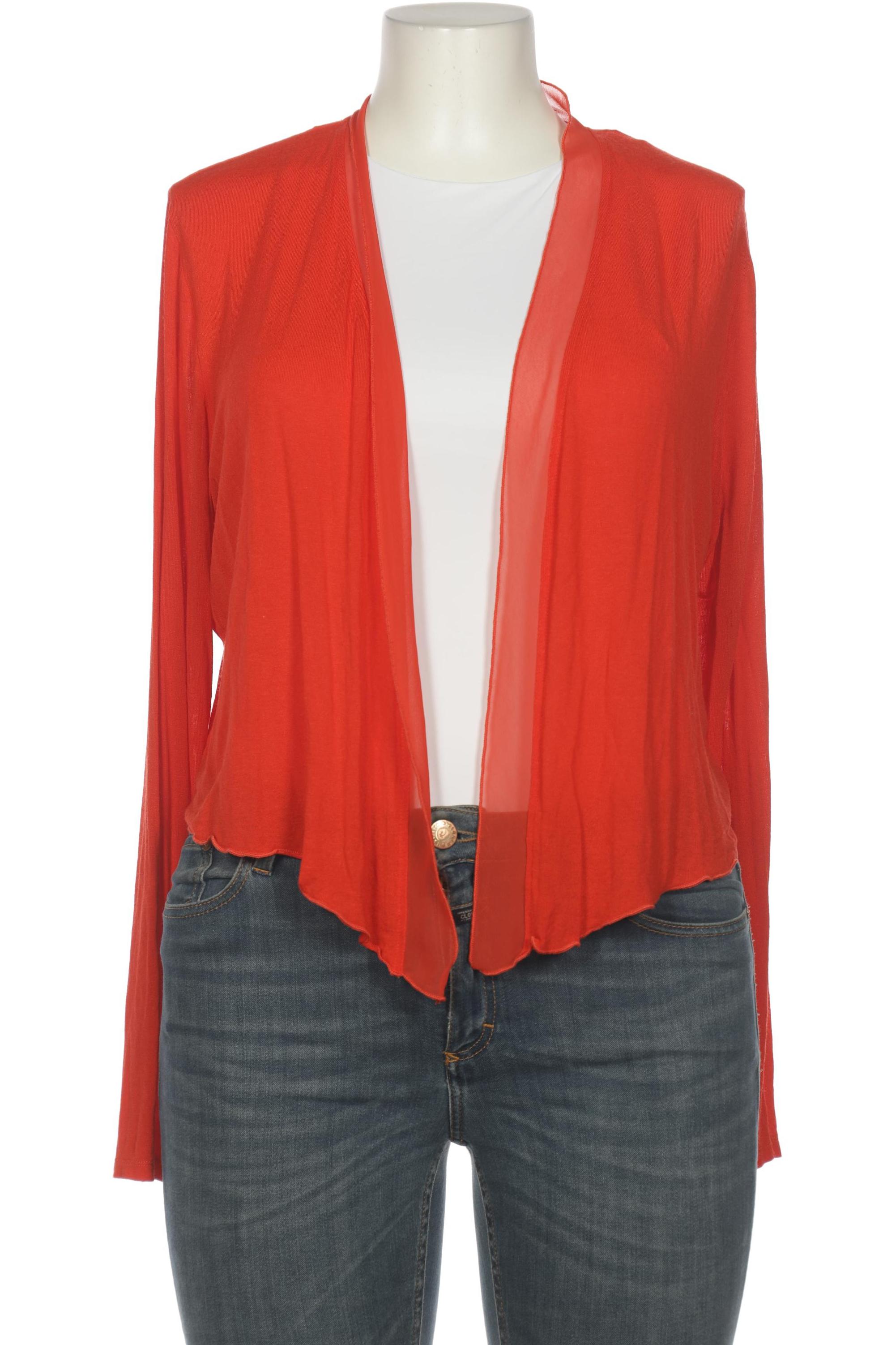 

Comma Damen Strickjacke, orange, Gr. 44