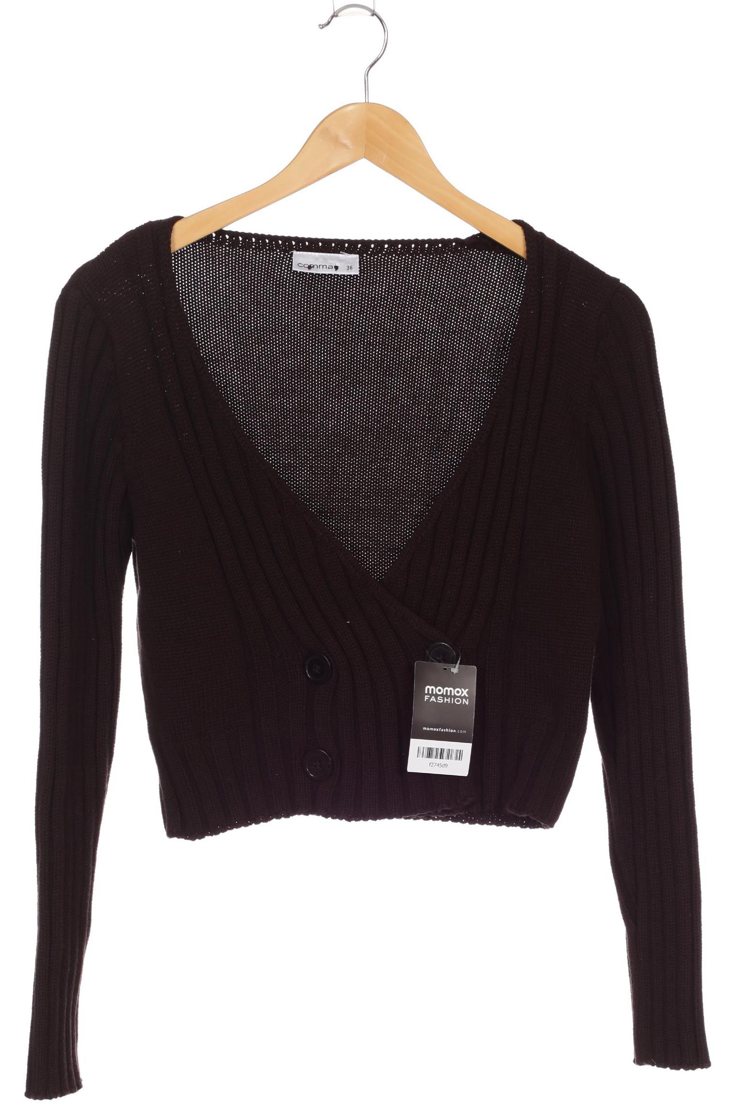 

Comma Damen Strickjacke, braun, Gr. 36