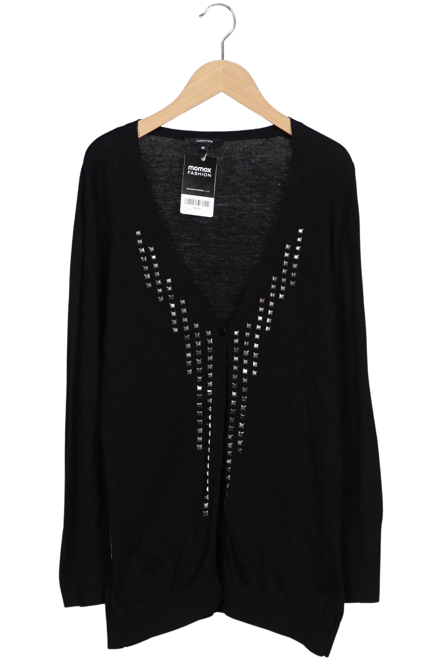 

Comma Damen Strickjacke, schwarz, Gr. 40