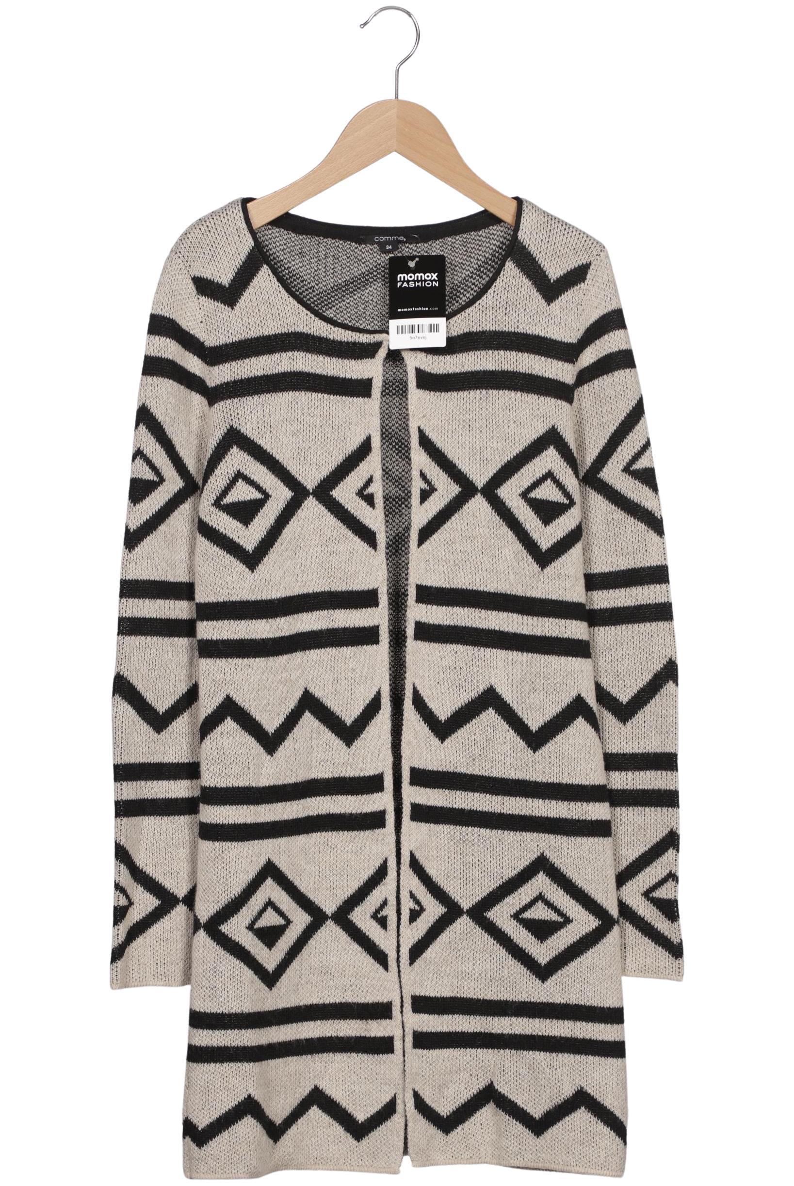 

Comma Damen Strickjacke, mehrfarbig, Gr. 34
