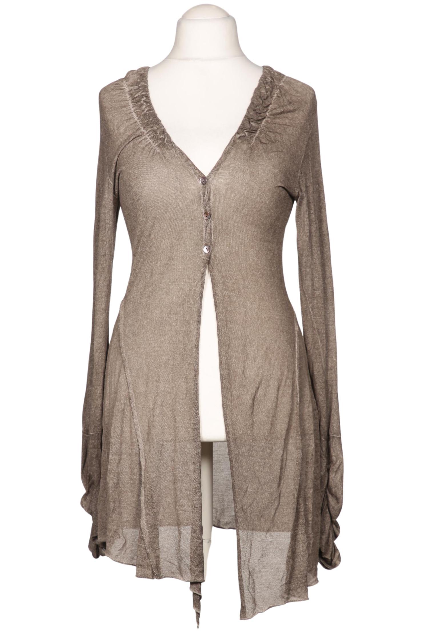 

Comma Damen Strickjacke, beige, Gr. 42