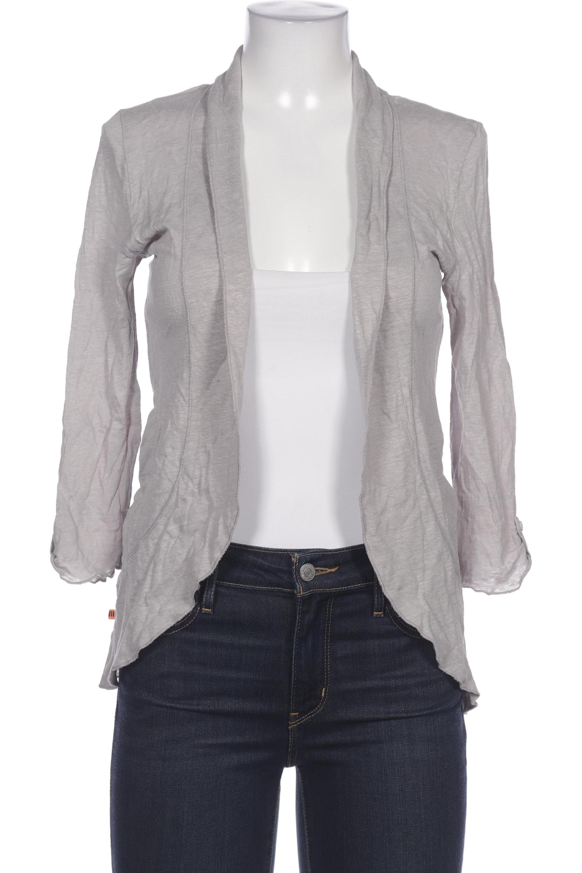 

Comma Damen Strickjacke, grau, Gr. 38