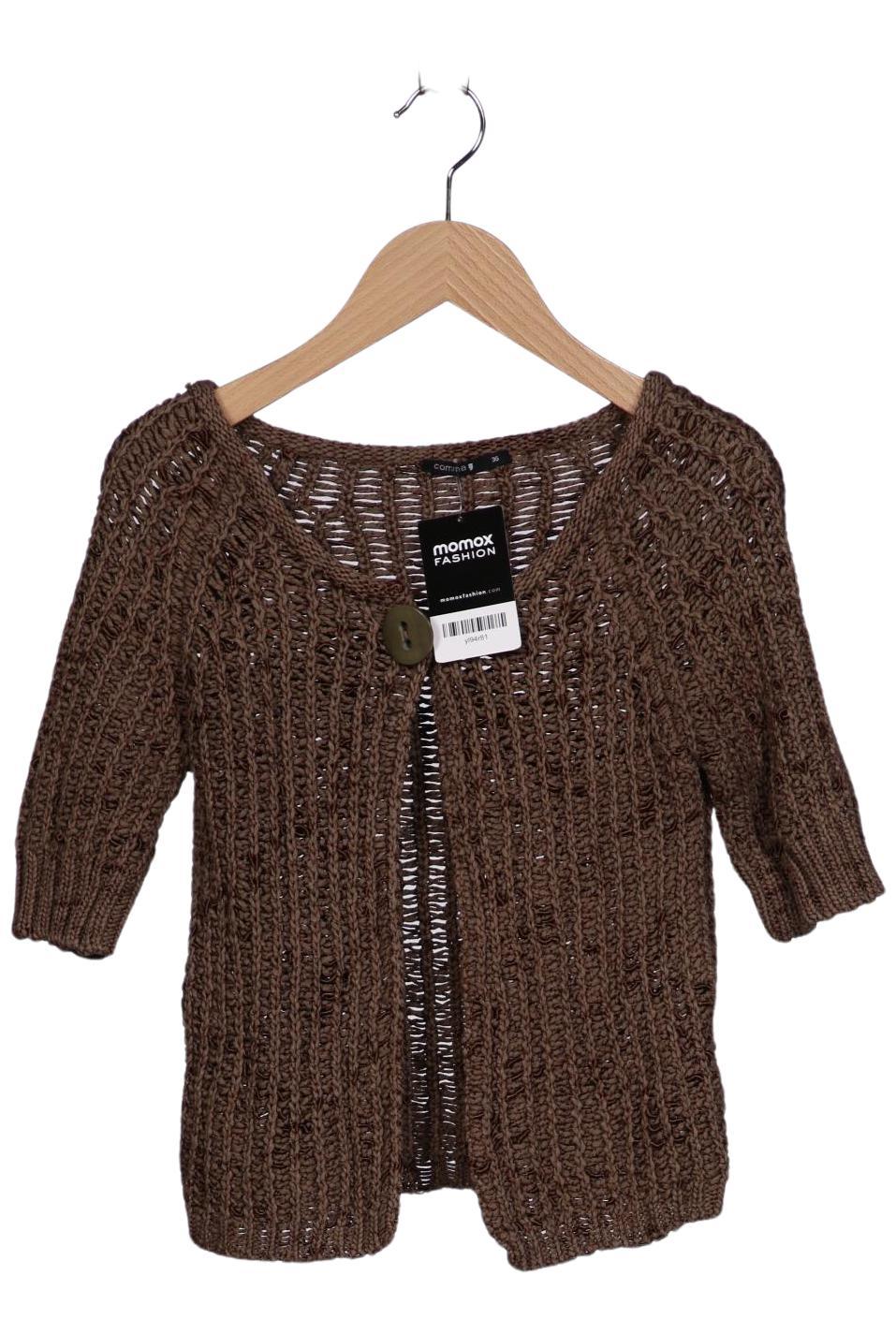 

Comma Damen Strickjacke, braun, Gr. 36