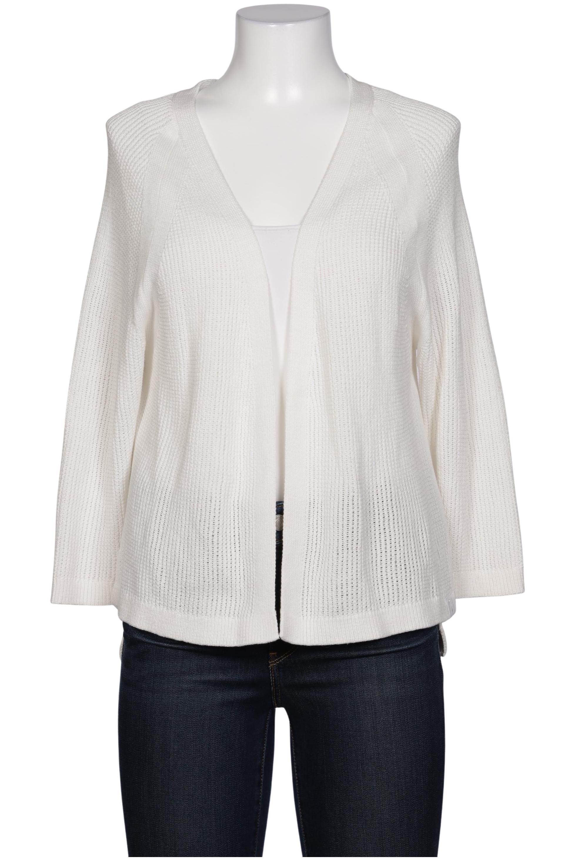 

Comma Damen Strickjacke, weiß, Gr. 42