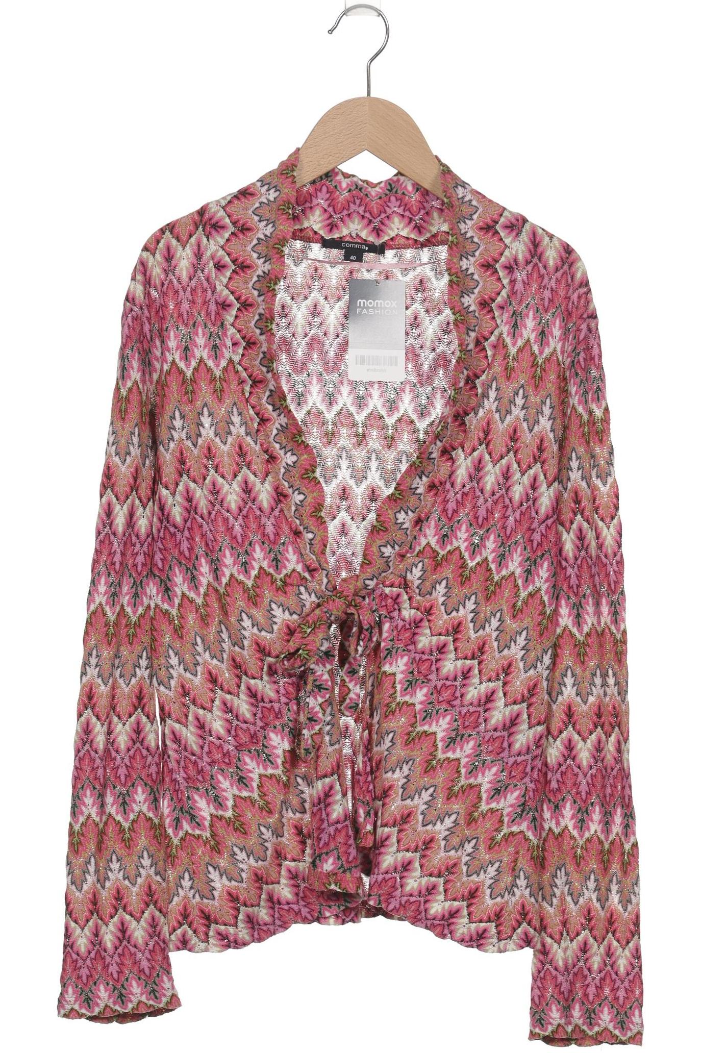

Comma Damen Strickjacke, pink, Gr. 40
