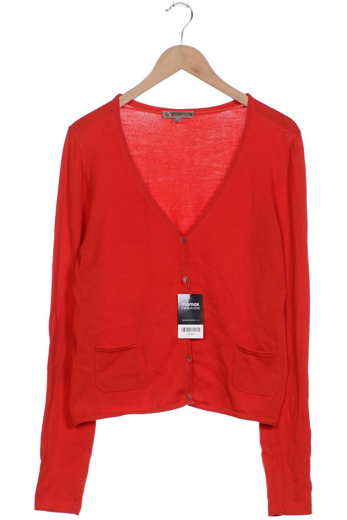 

Comma Damen Strickjacke, rot, Gr. 38
