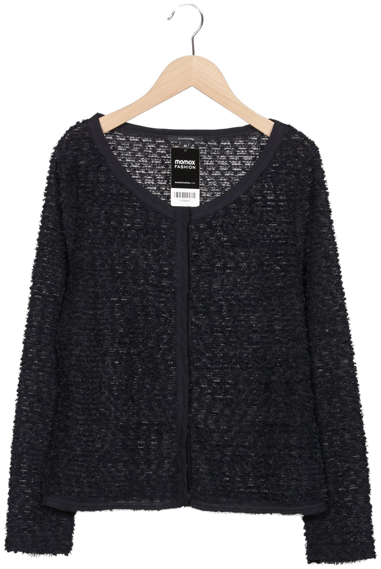 

Comma Damen Strickjacke, marineblau, Gr. 40