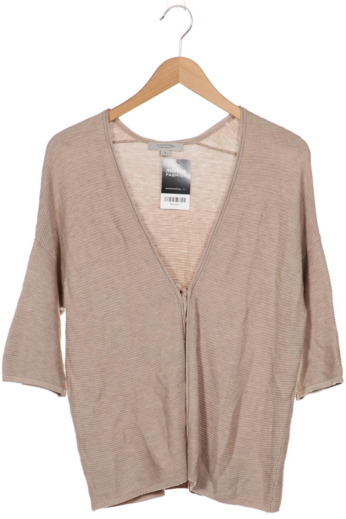 

Comma Damen Strickjacke, beige, Gr. 36