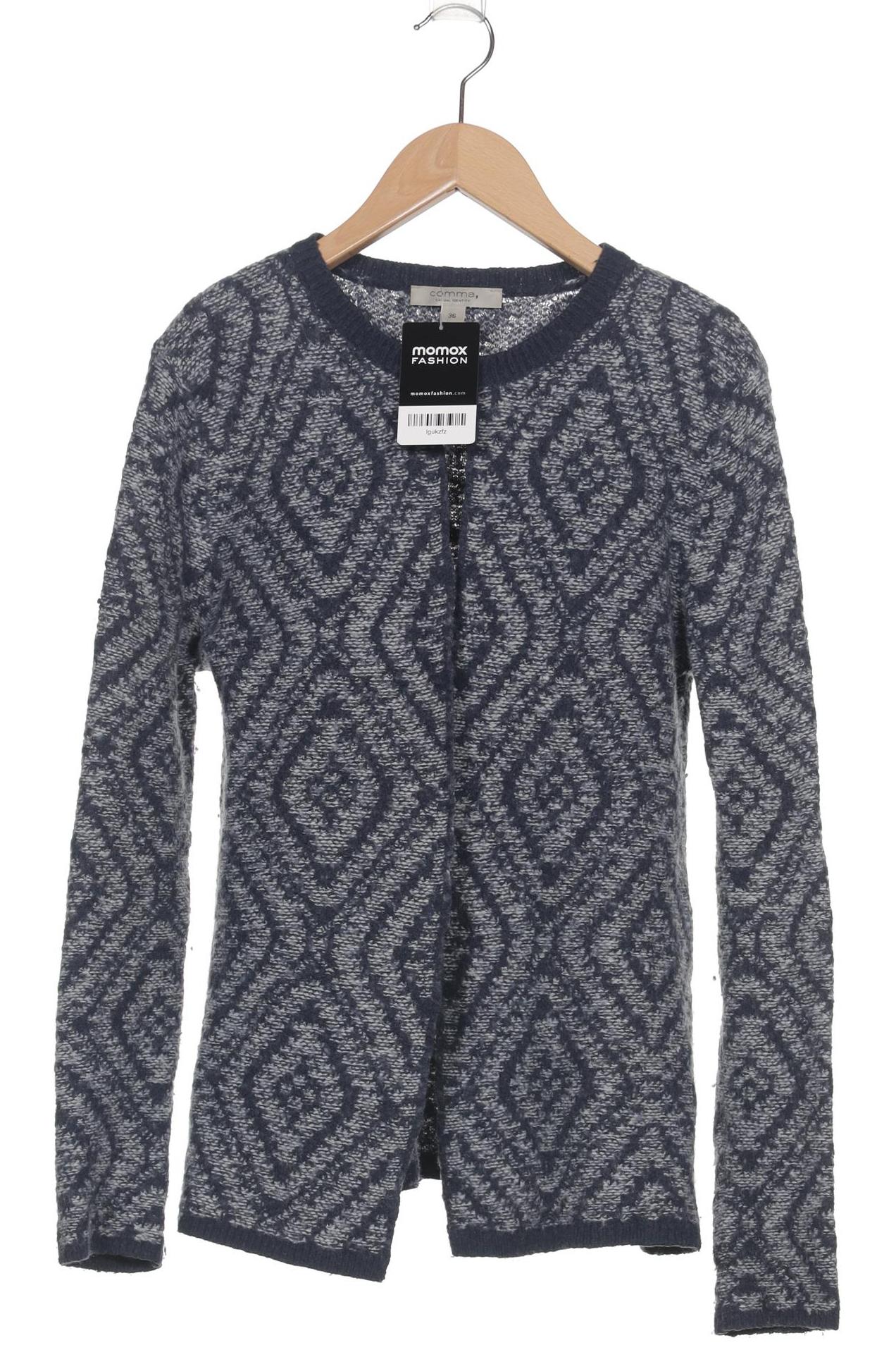

Comma Damen Strickjacke, marineblau, Gr. 36