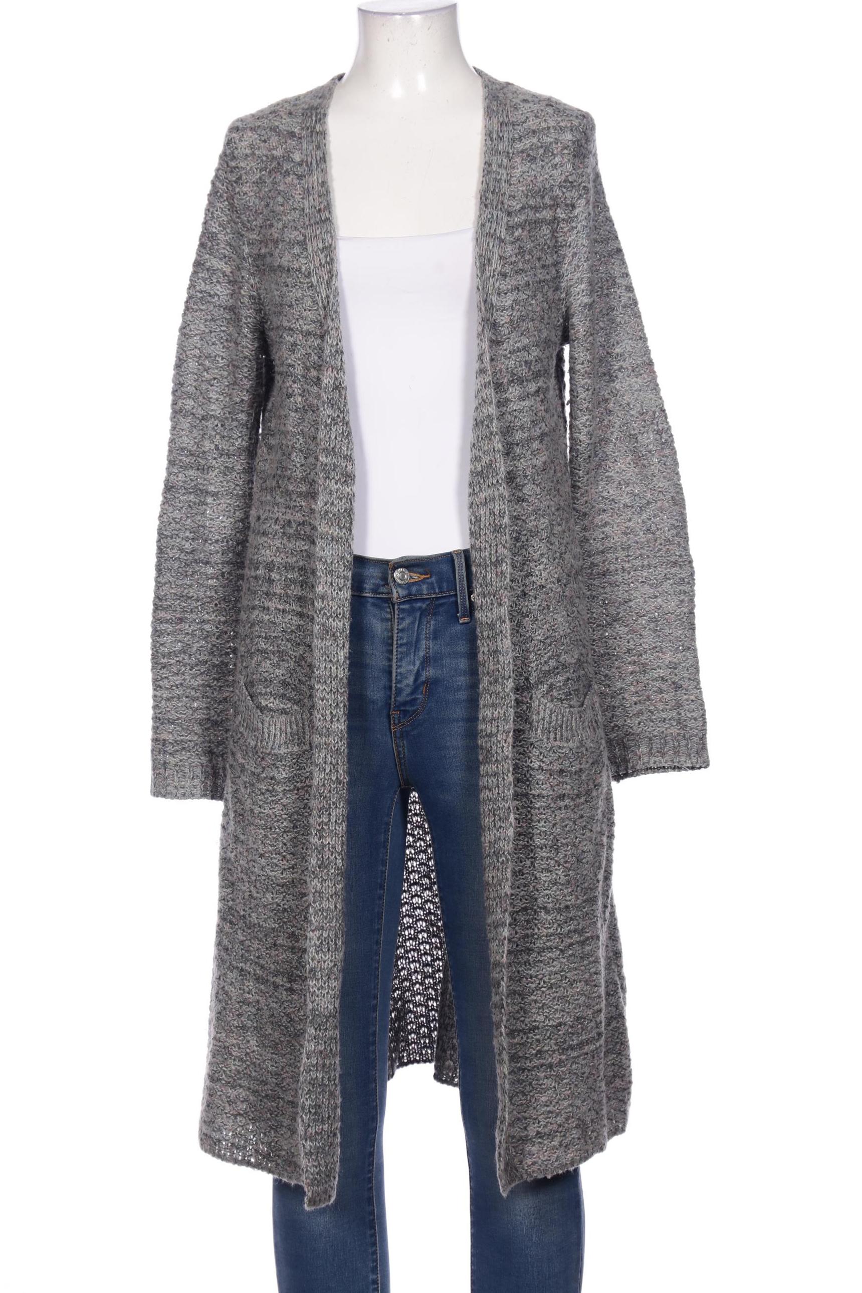 

Comma Damen Strickjacke, grau, Gr. 36
