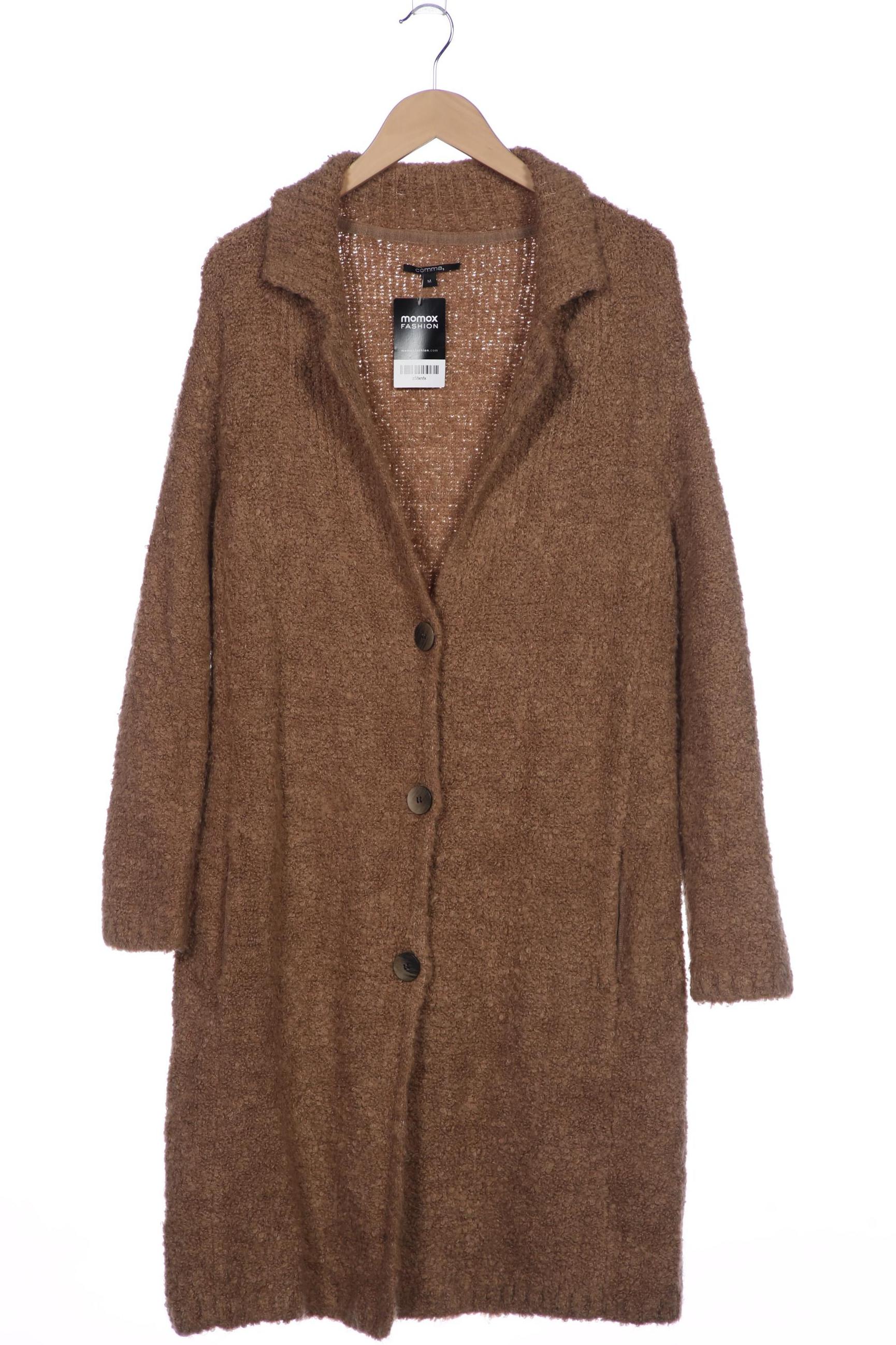 

Comma Damen Strickjacke, beige, Gr. 38