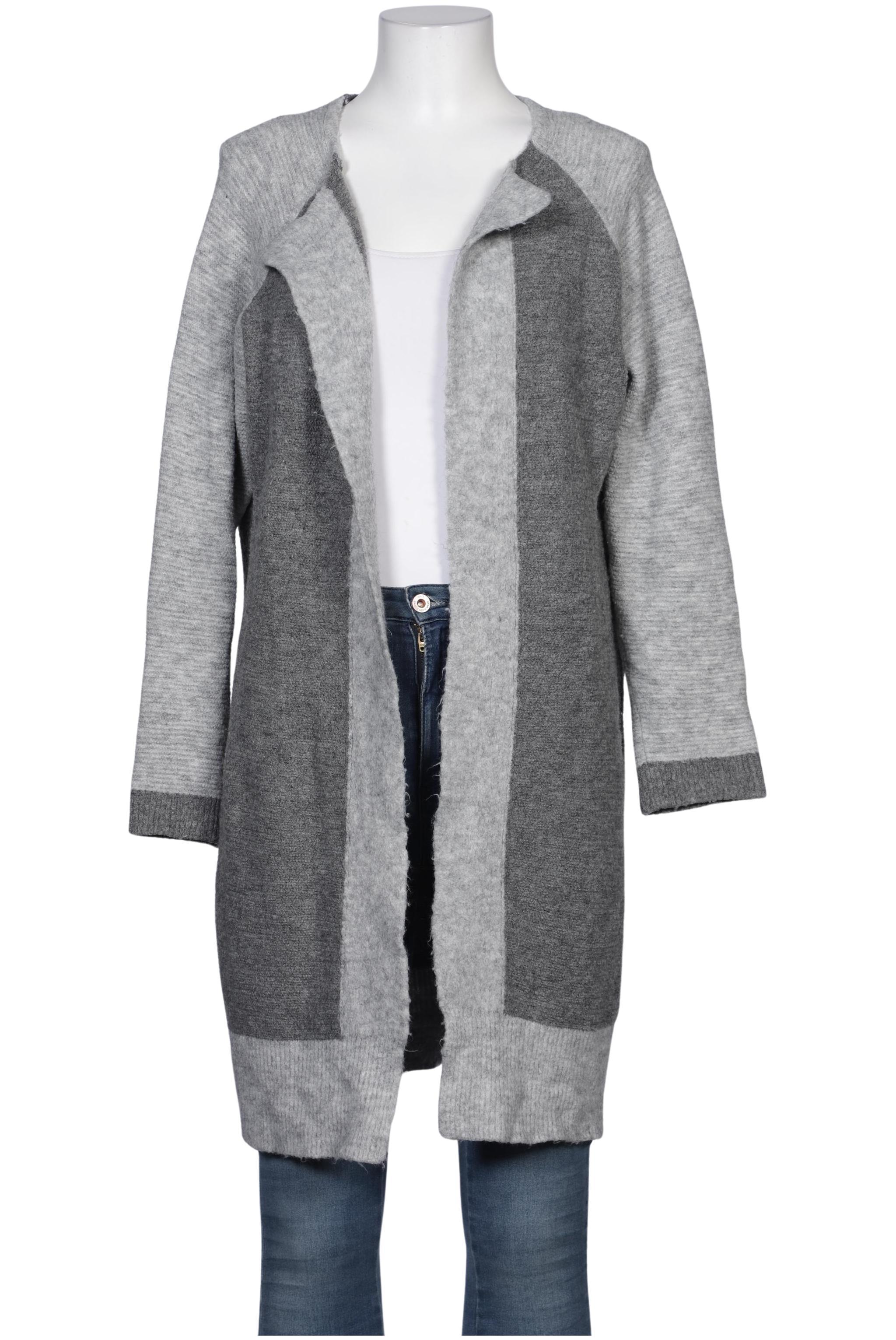 

Comma Damen Strickjacke, grau, Gr. 42