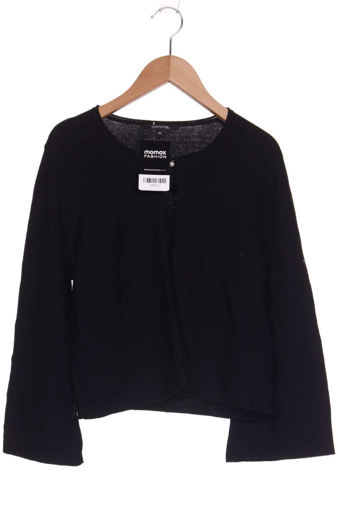 

Comma Damen Strickjacke, schwarz, Gr. 40